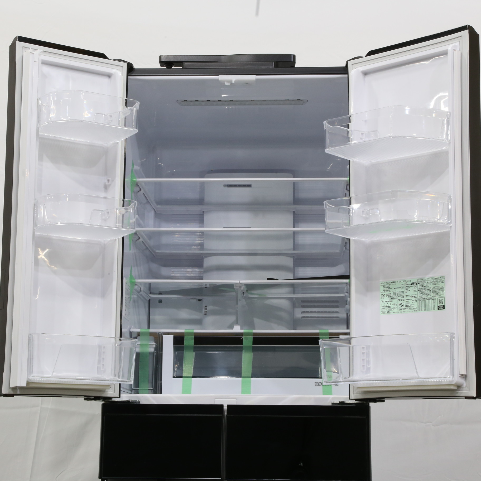 中古】〔展示品〕 冷蔵庫 KXCCタイプ クリスタルミラー R-KXCC50S-X 