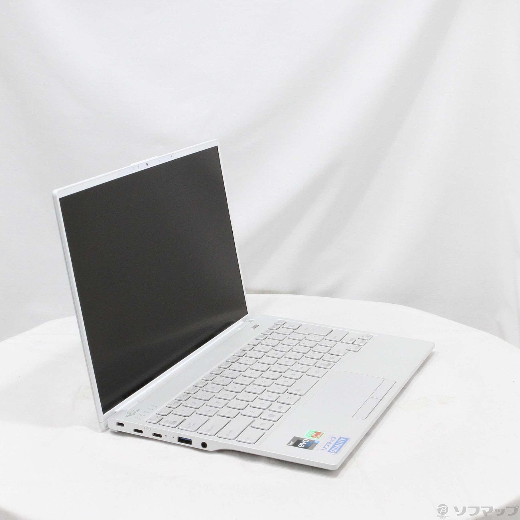 中古】LIFEBOOK UH90／H1 FMVU90H1W シルバーホワイト