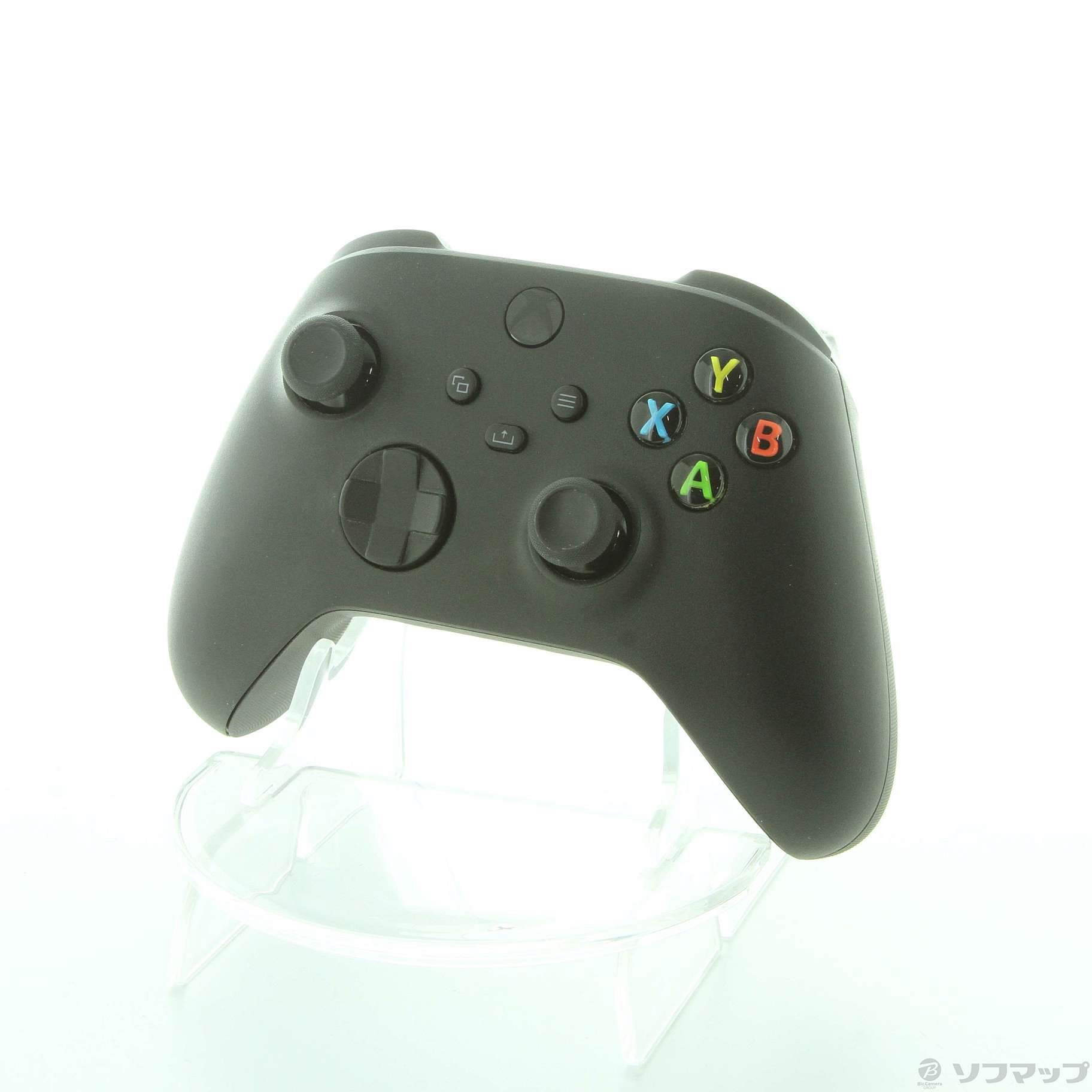 中古品〕 Xbox ワイヤレス コントローラー カーボン ブラック QAT 
