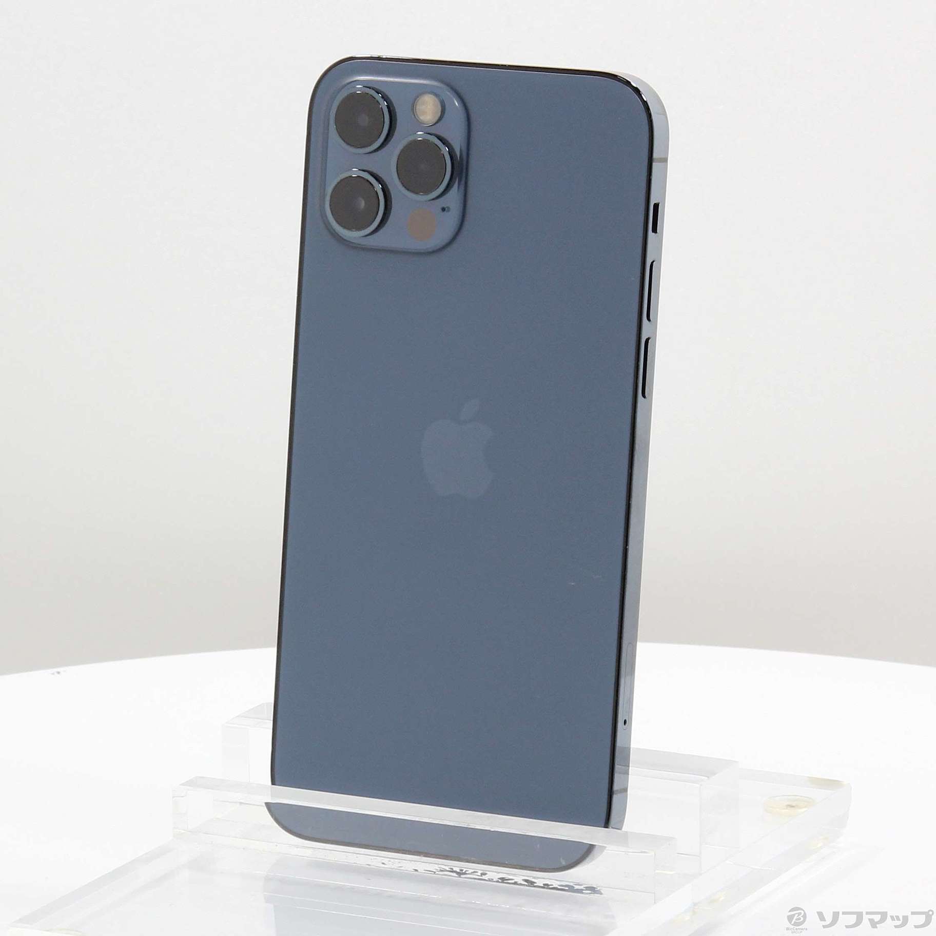 (中古)Apple iPhone12 Pro 256GB パシフィックブルー MGMD3J/A SIMフリー(352-ud)