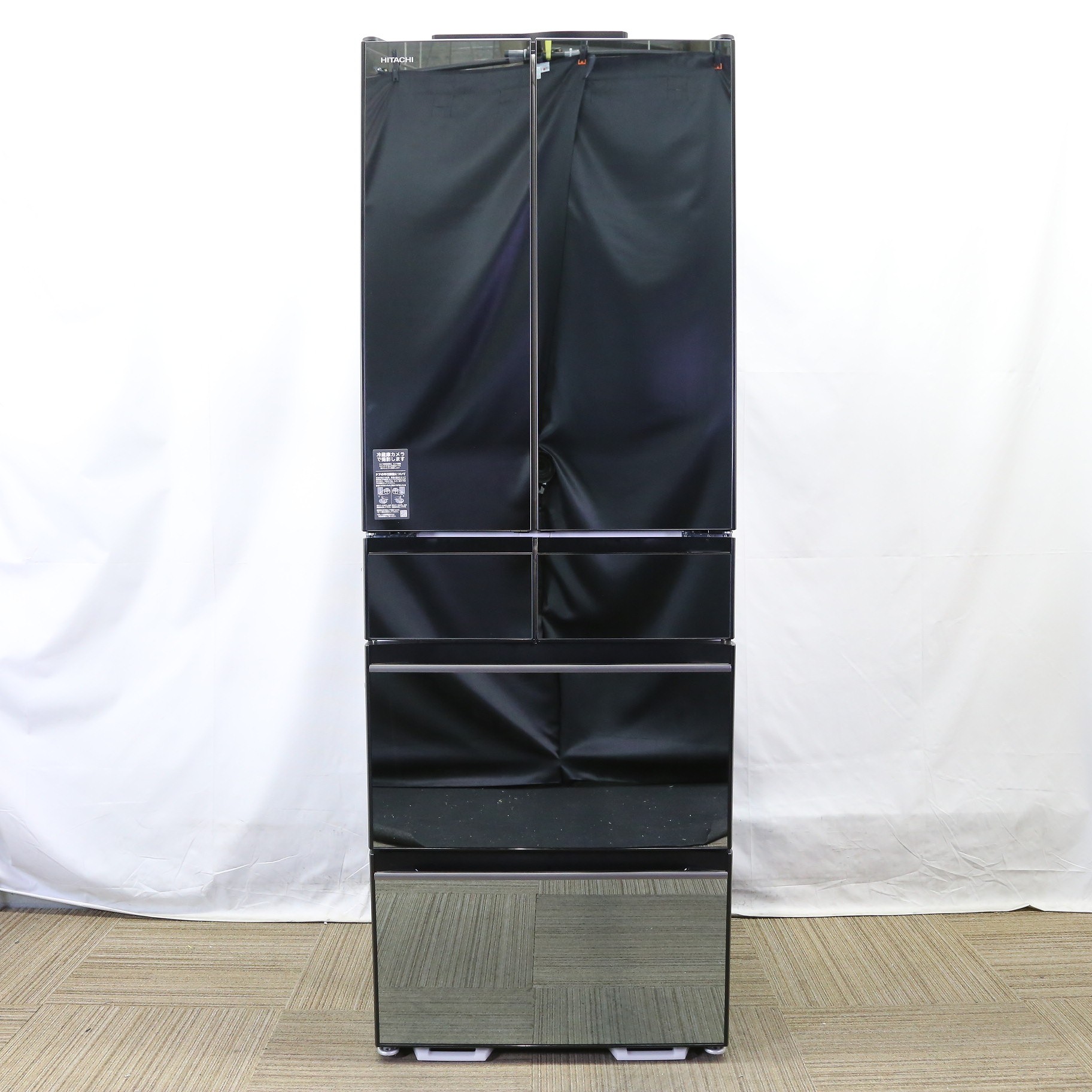 中古】〔展示品〕 冷蔵庫 KXCCタイプ クリスタルミラー R-KXCC50S-X 