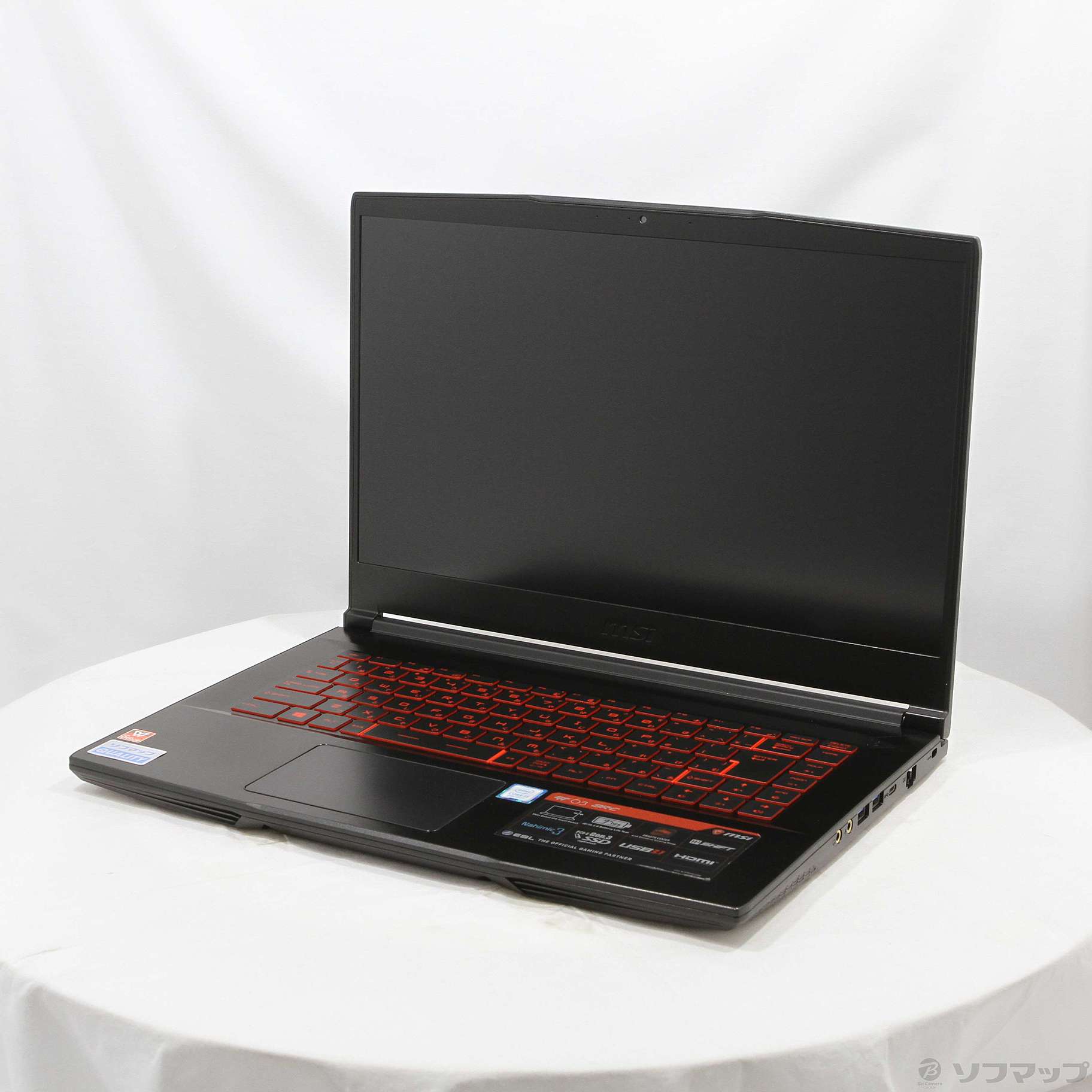 中古】GF63 GF63-8RC-476JP ブラック 〔Windows 10〕 [2133053947294 