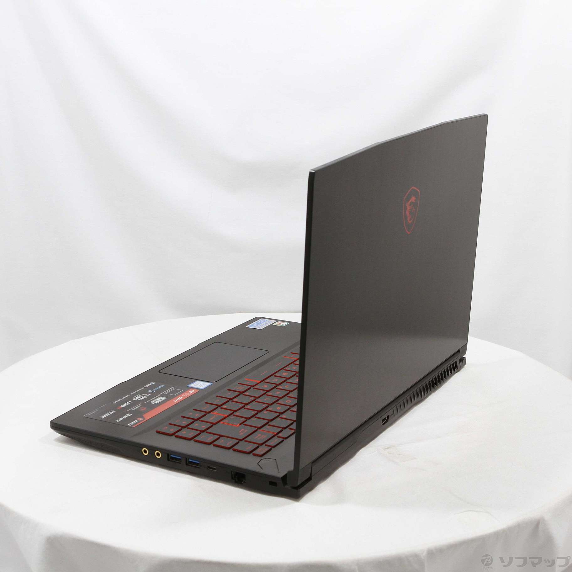 中古】GF63 GF63-8RC-476JP ブラック 〔Windows 10〕 [2133053947294 