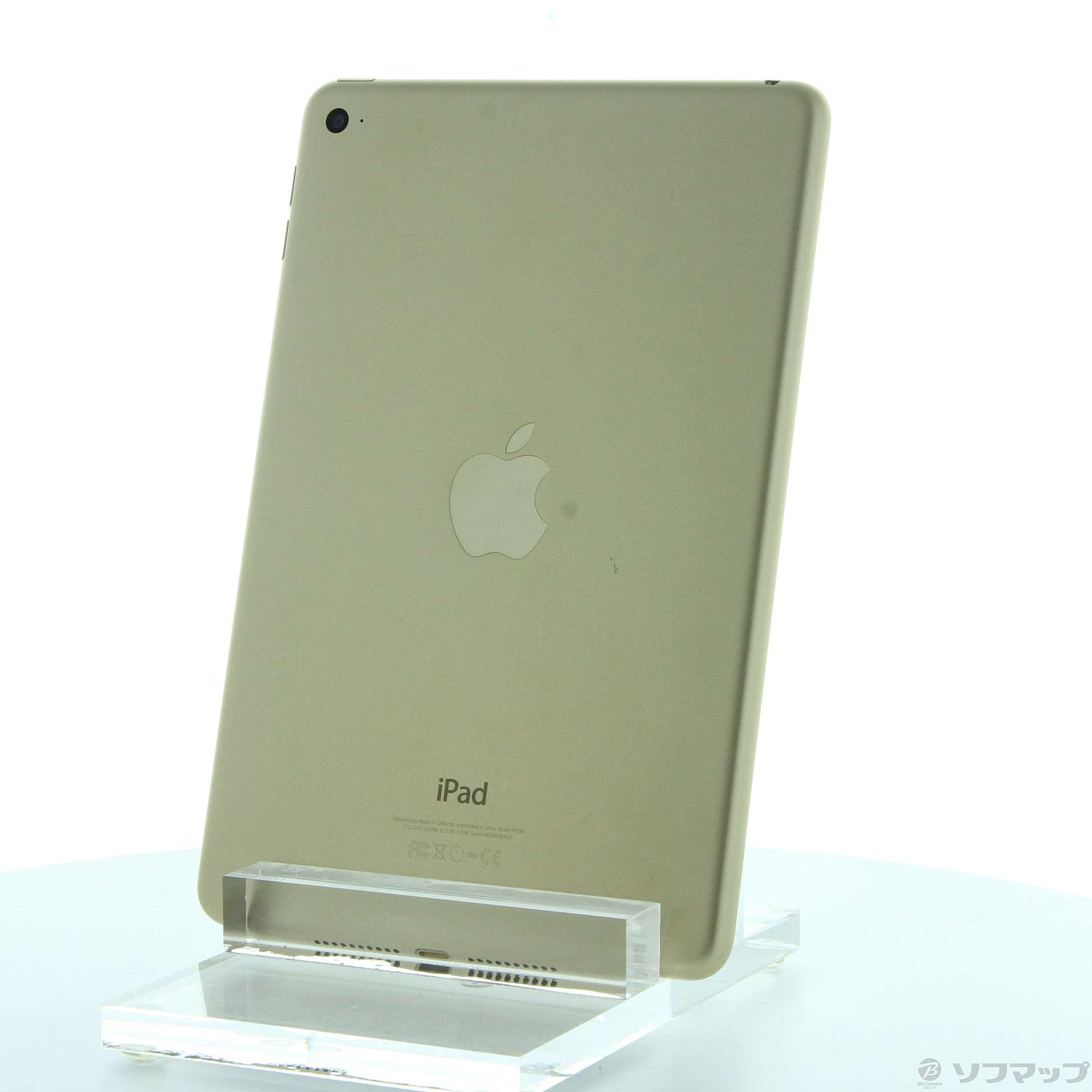 中古】iPad mini 4 32GB ゴールド MNY32J／A Wi-Fi ［7.9インチ液晶／Apple A8］ [2133053947317]  - リコレ！|ビックカメラグループ ソフマップの中古通販サイト