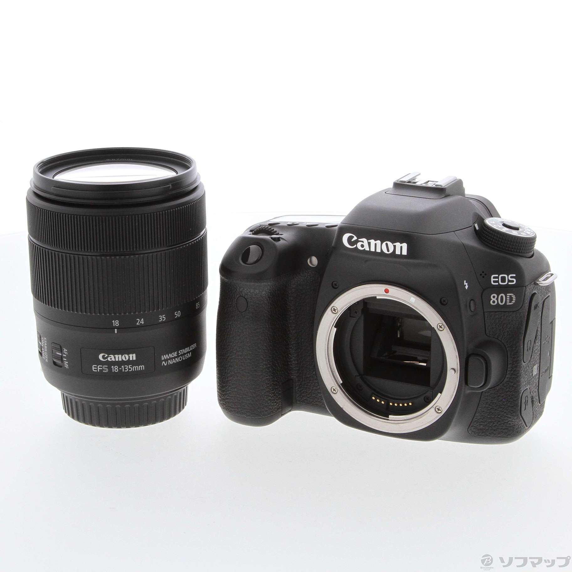 中古】EOS 80D EF-S18-135 IS USM レンズキット [2133053950218] - リコレ！|ビックカメラグループ  ソフマップの中古通販サイト