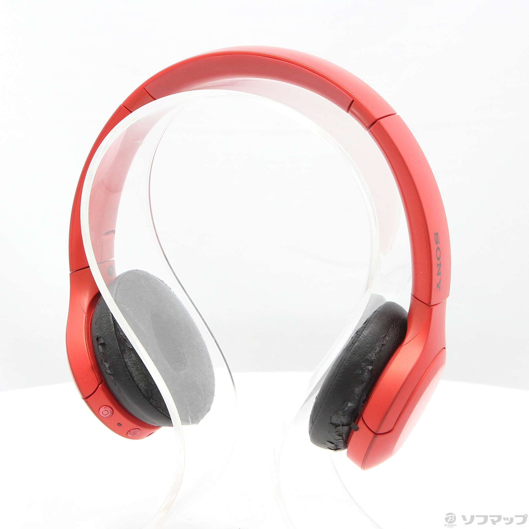 中古】セール対象品 h.ear on 3 Mini Wireless WH-H810 R レッド