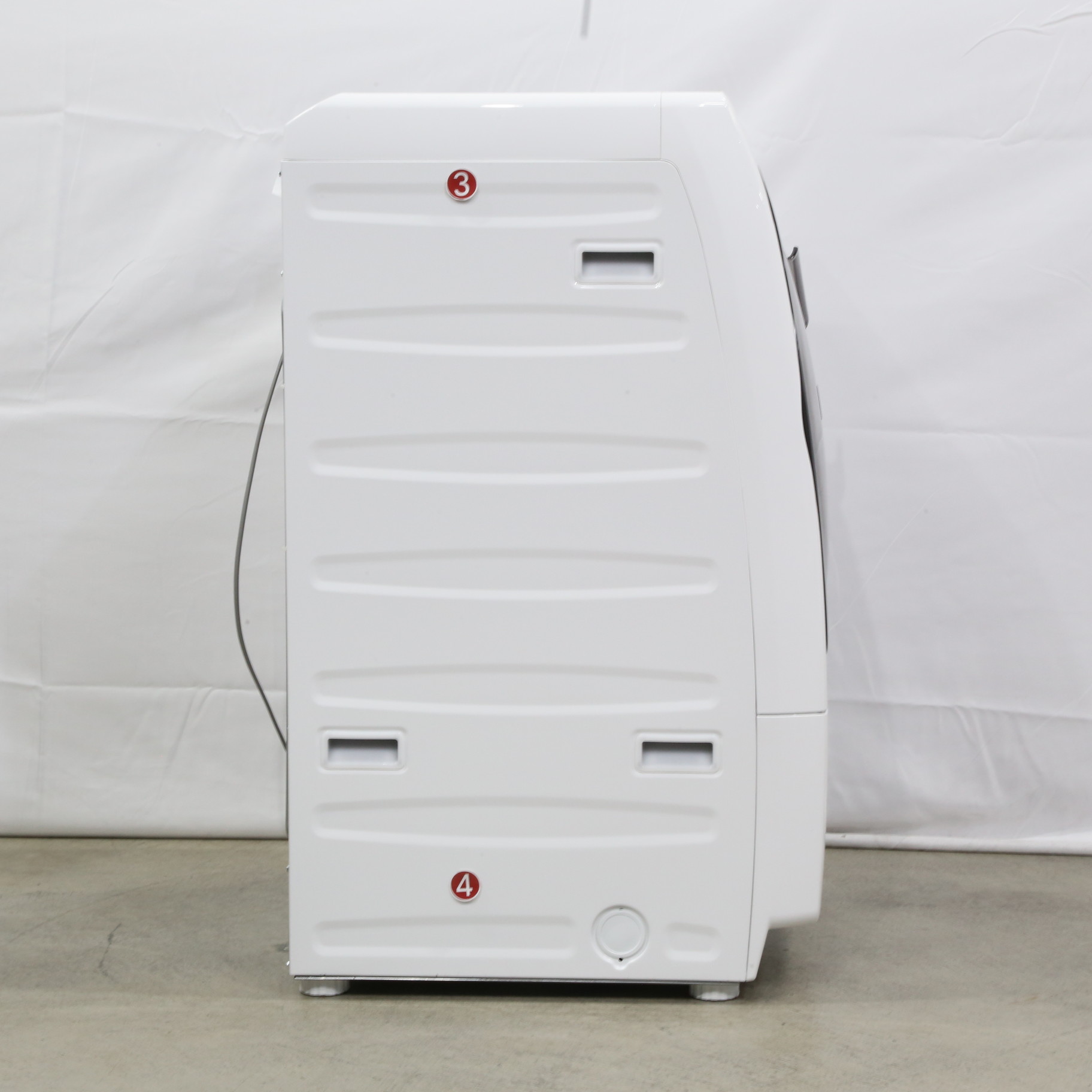 中古】〔展示品〕 ドラム式洗濯乾燥機 ホワイト ES-S7H-WL ［洗濯7.0kg
