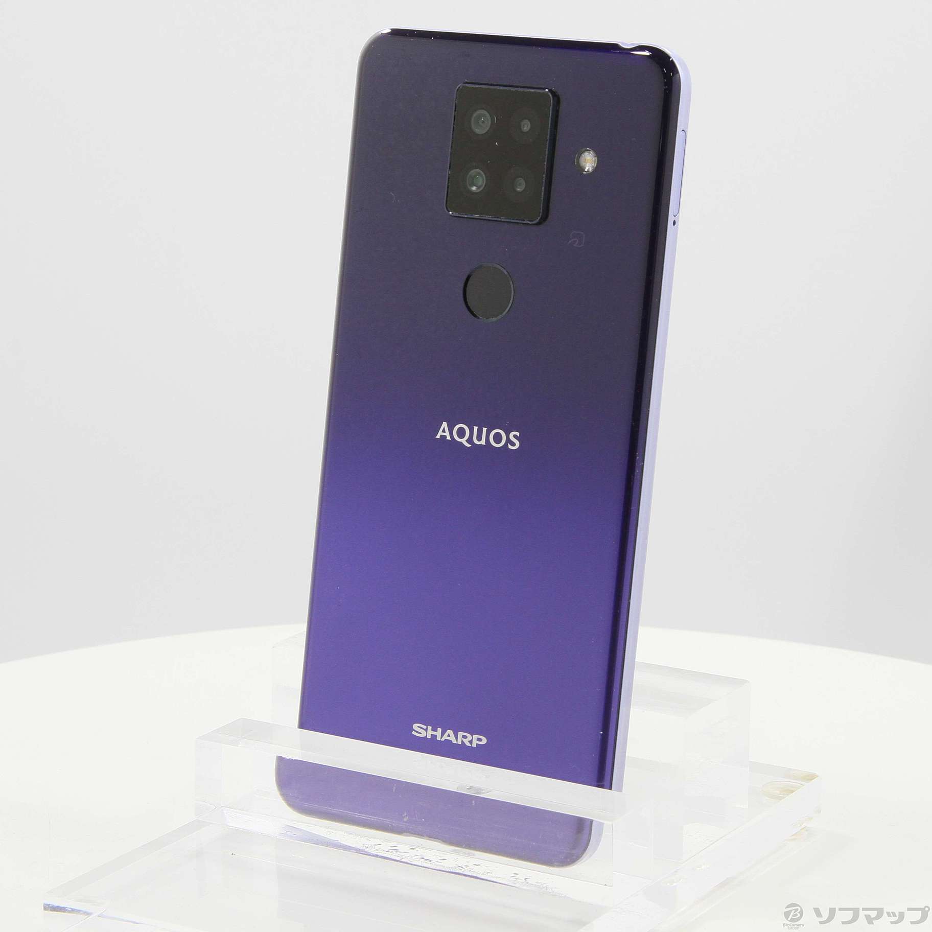 中古】AQUOS sense4 plus 128GB パープル SH-M16 SIMフリー