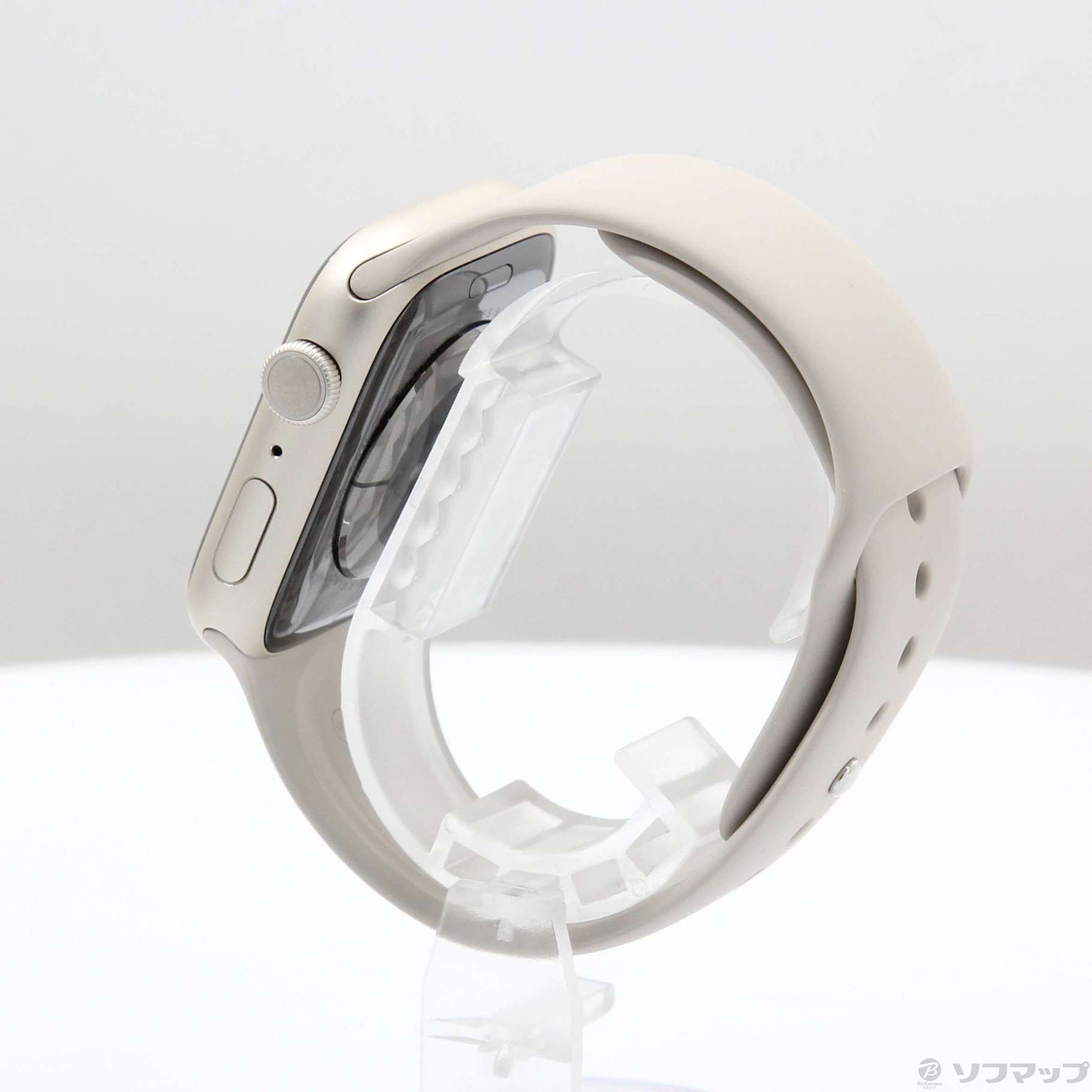 中古】Apple Watch Series 9 GPS 45mm スターライトアルミニウムケース 