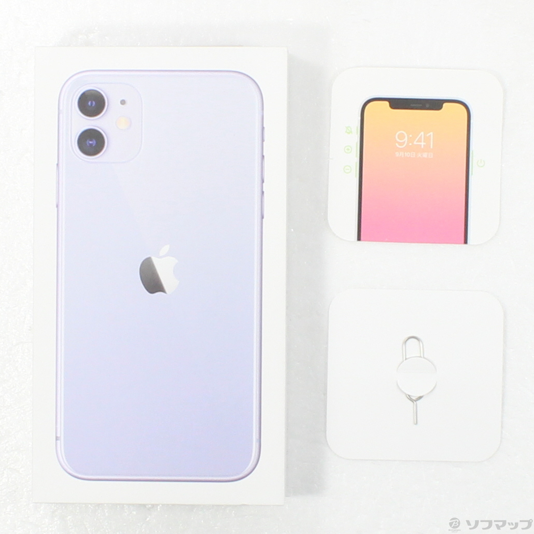 iPhone11 128GB パープル MHDM3J／A SIMフリー