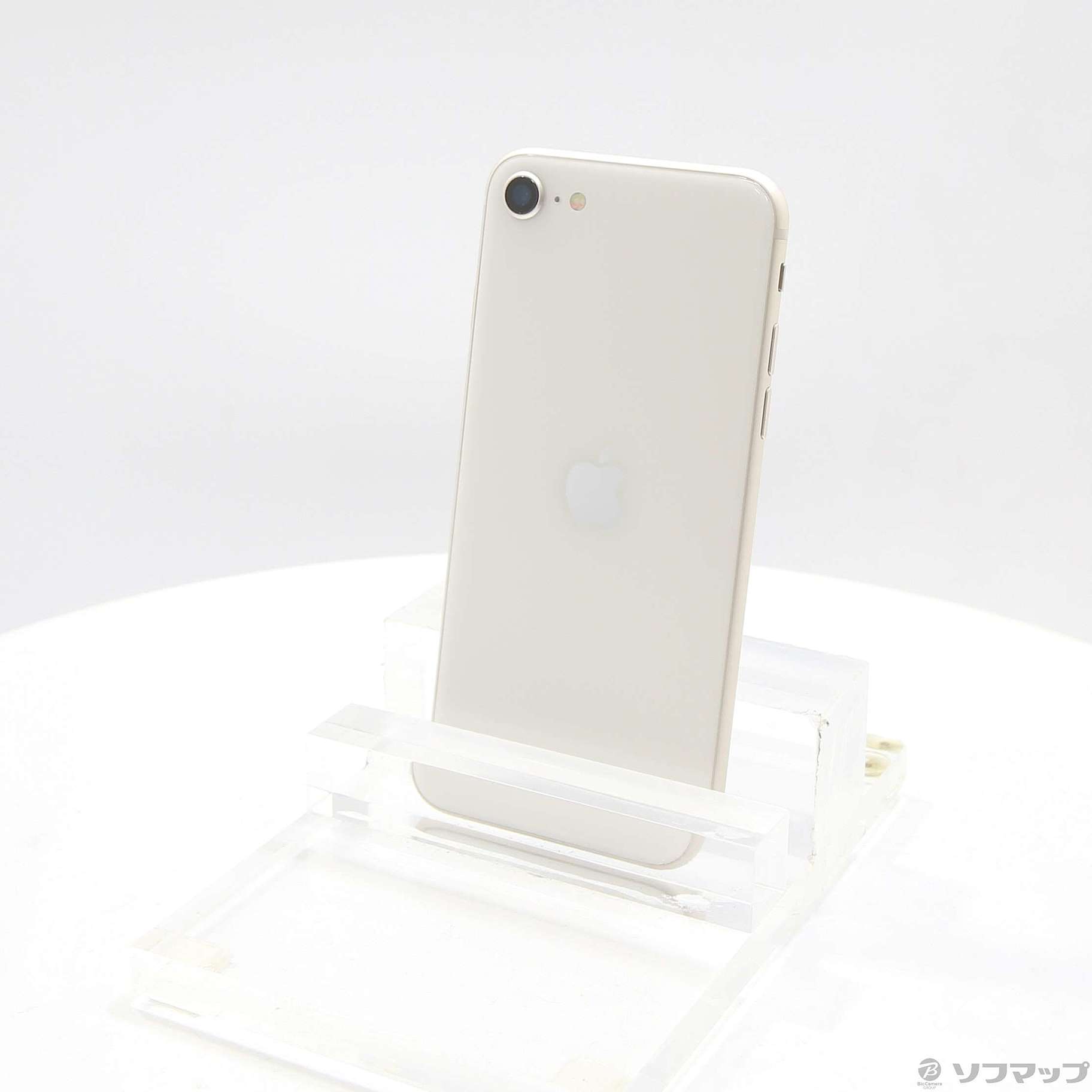 中古】〔展示品〕 iPhone SE 第3世代 64GB スターライト 3K433J／A SIM