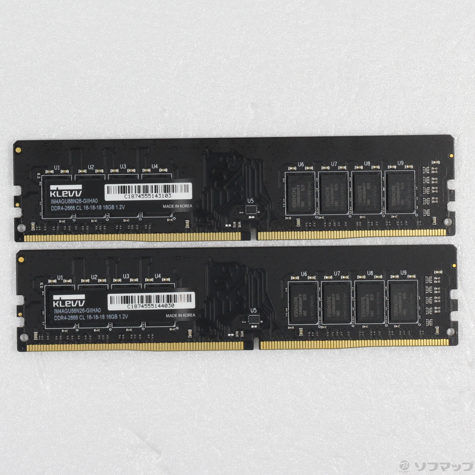 中古】288P PC4-21300 DDR4-2666 32GB 16GB×2枚組 [2133053973477 