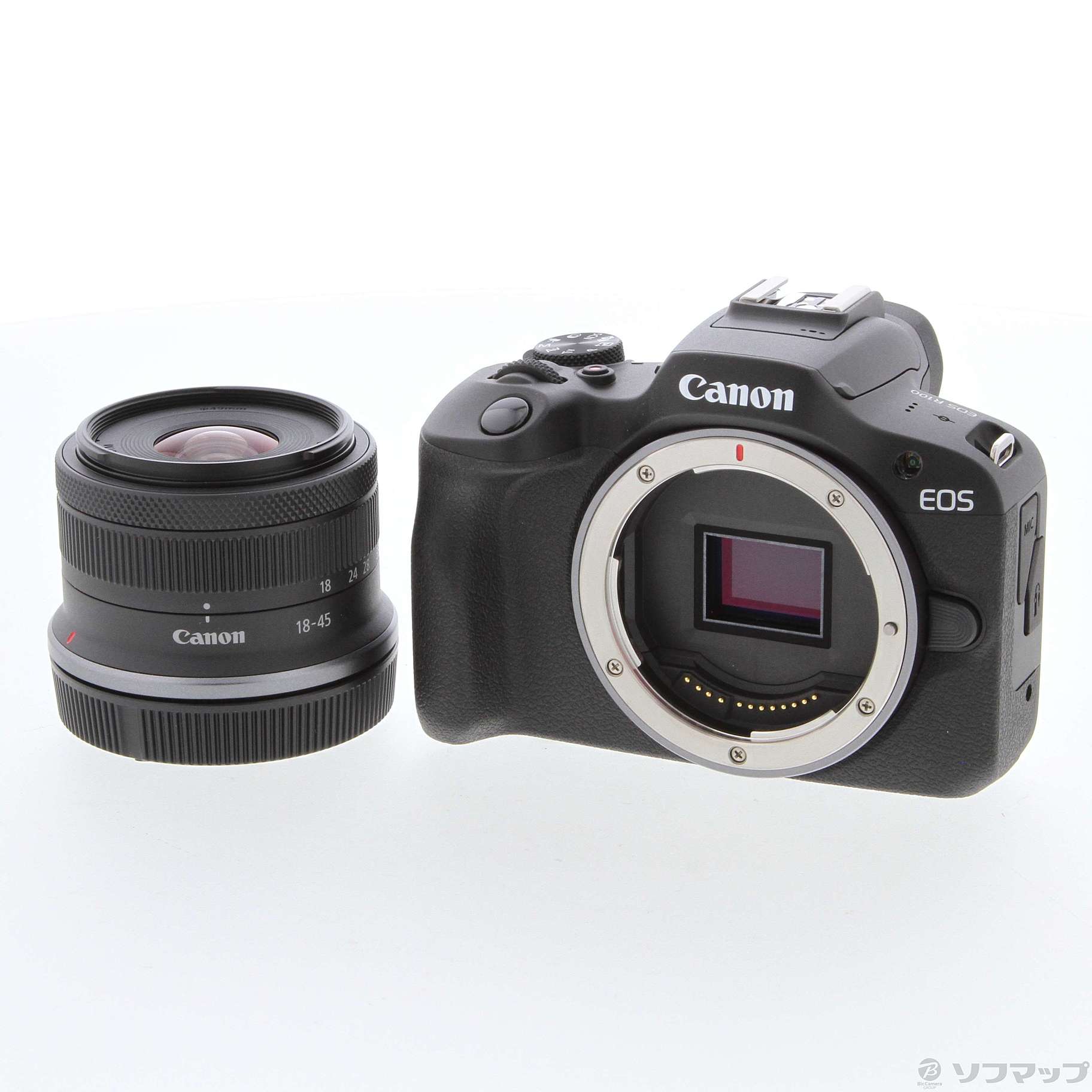 30,099円美品Canon EOS R100 RF-S18-45 IS STM レンズキット