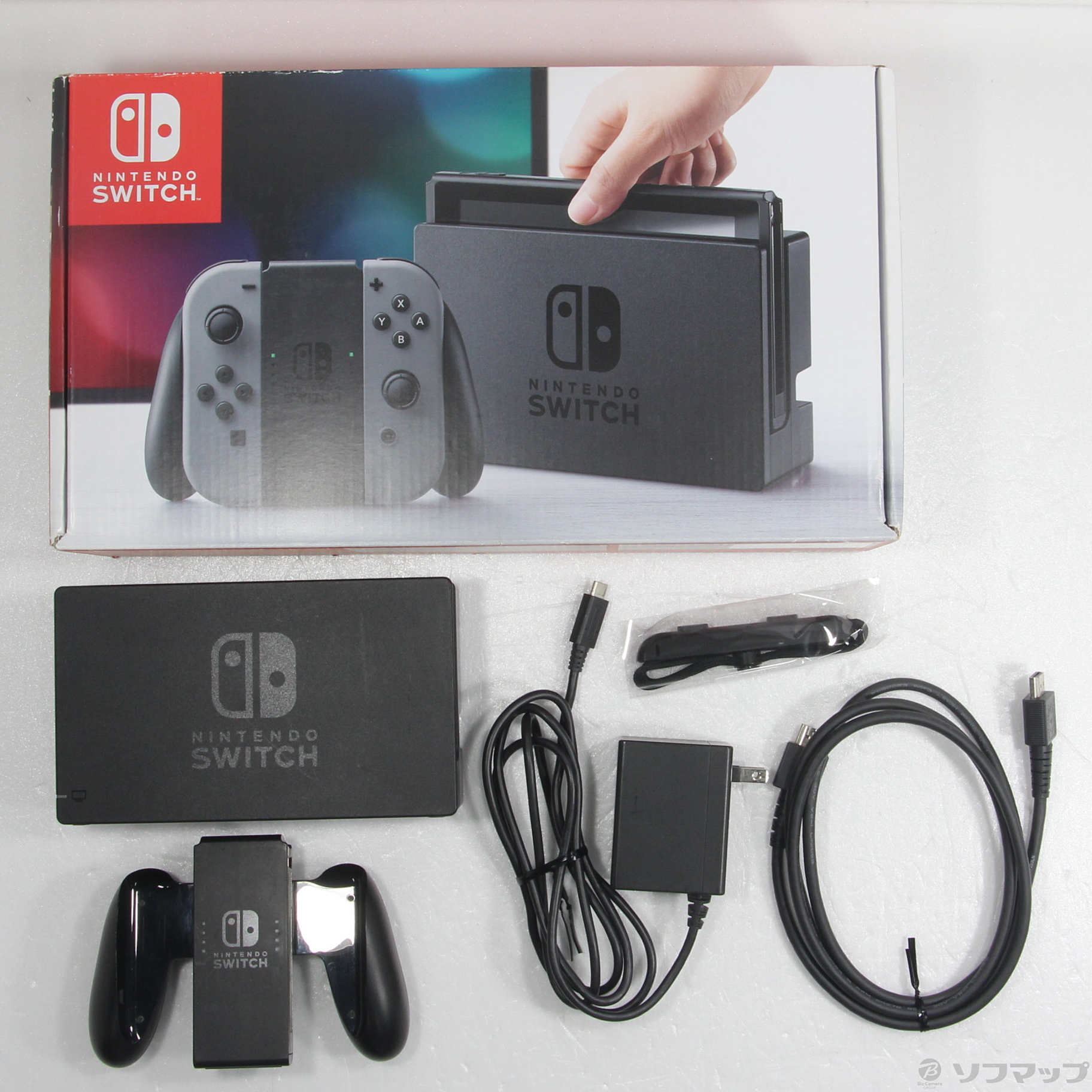 中古品〕 Nintendo Switch Joy-Con (L) ／ (R) グレー｜の通販はアキバ