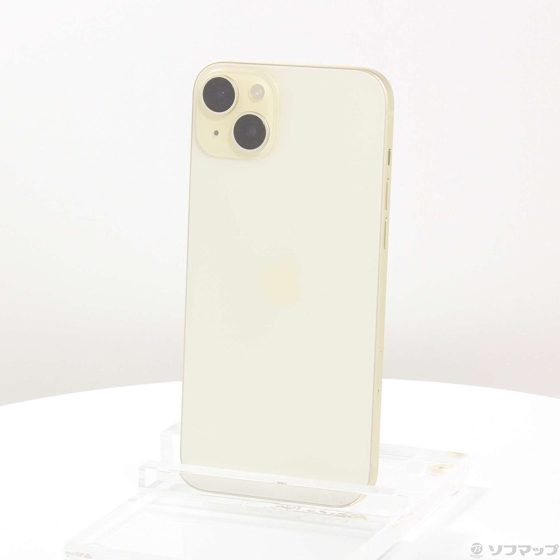 中古】iPhone15 Plus 128GB イエロー MU0A3J／A SIMフリー