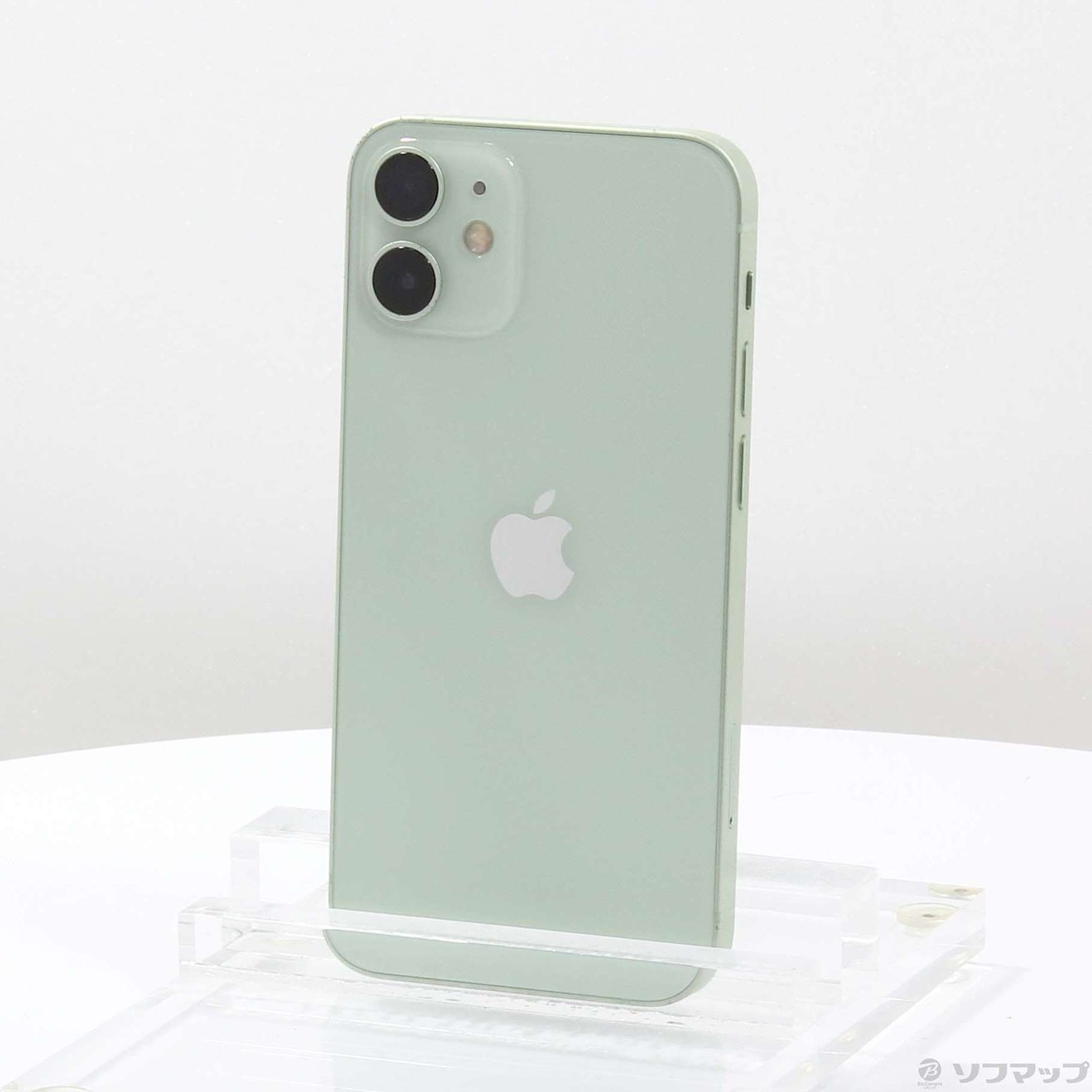 (中古)Apple iPhone12 mini 64GB グリーン MGAV3J/A SIMフリー(258-ud)