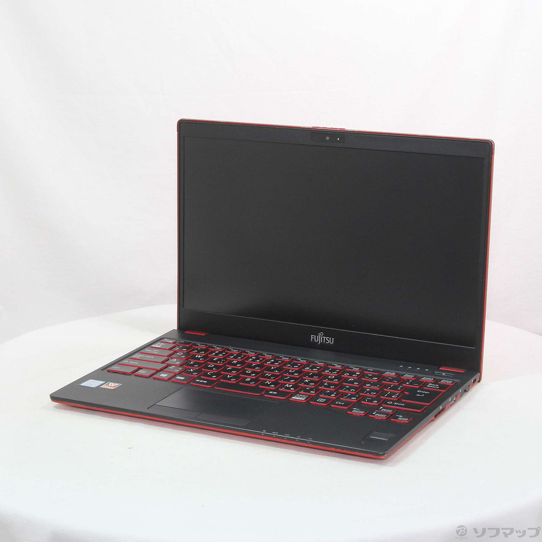 LIFEBOOK UH75／B3 FMVU7B3RDD サテンレッド ［Core-i7-8550U  (1.8GHz)／8GB／SSD256GB／13.3インチワイド］