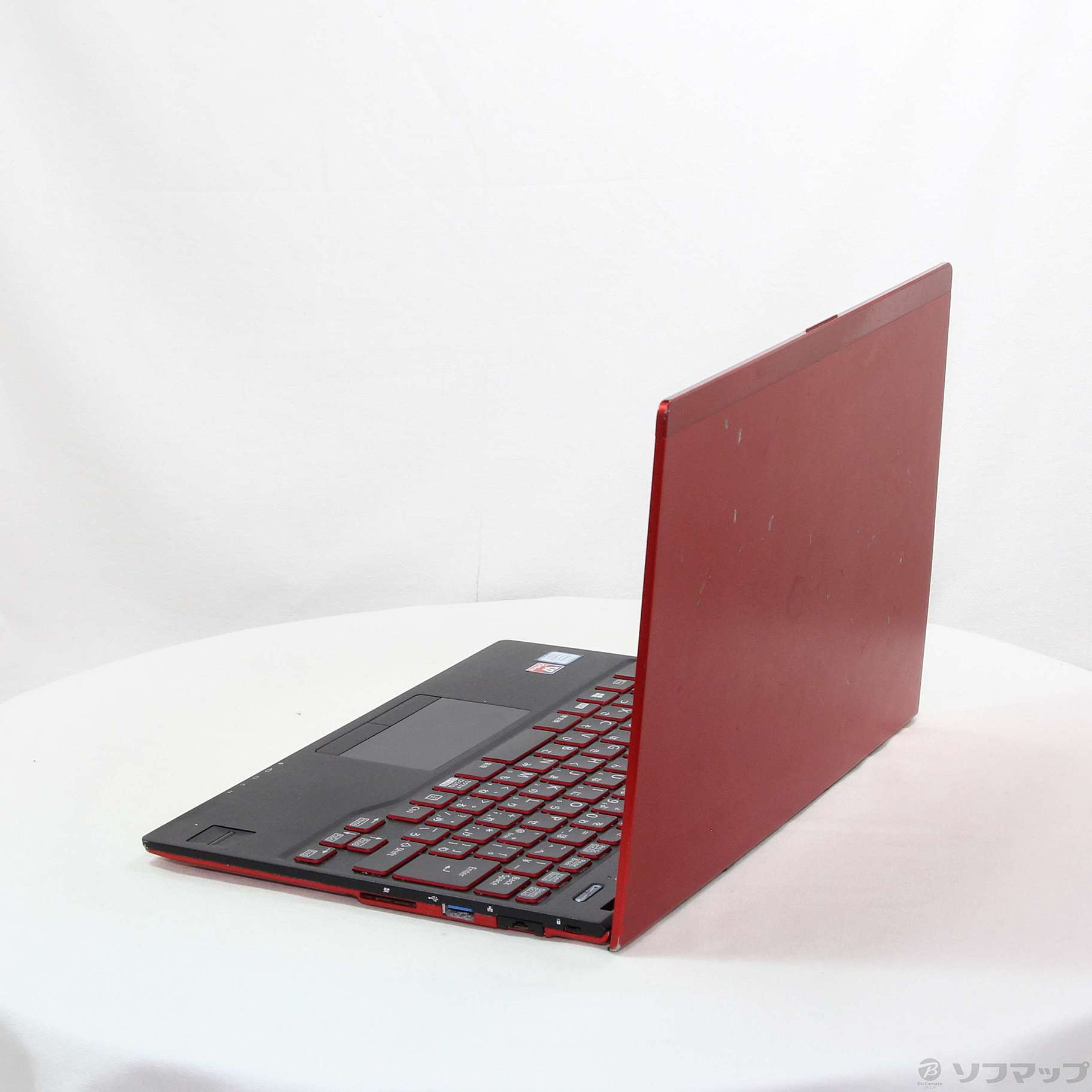 LIFEBOOK UH75／B3 FMVU7B3RDD サテンレッド ［Core-i7-8550U  (1.8GHz)／8GB／SSD256GB／13.3インチワイド］