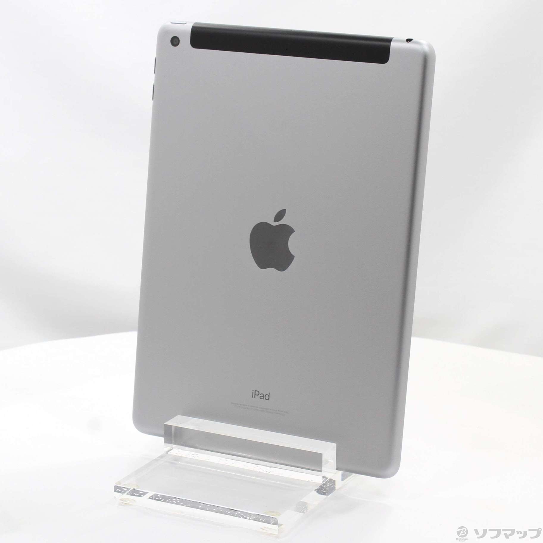 (中古)Apple iPad 第5世代 32GB スペースグレイ MP1J2J/A auロック解除SIMフリー(247-ud)