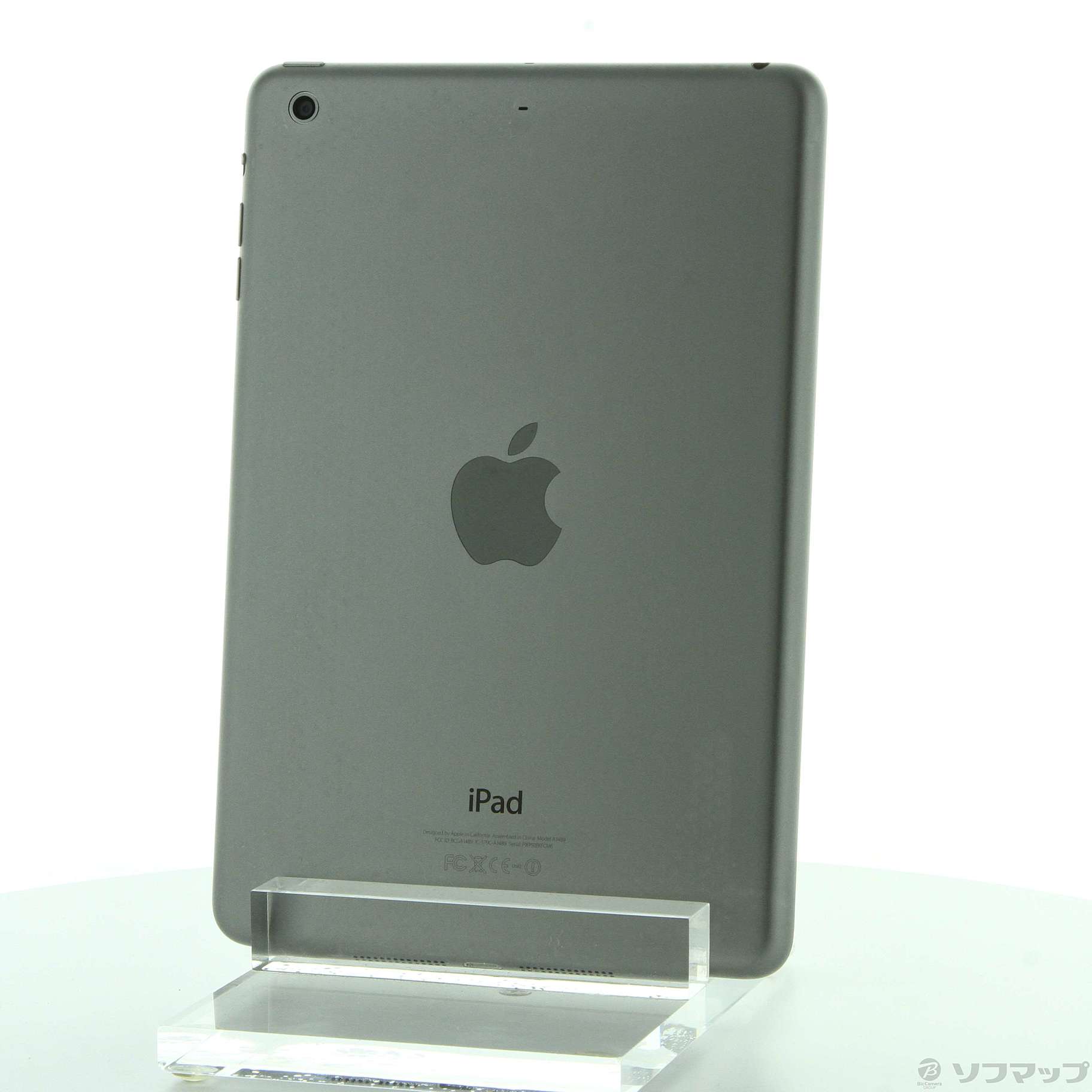 (中古)Apple iPad mini 2 32GB スペースグレイ ME277J/A Wi-Fi(262-ud)