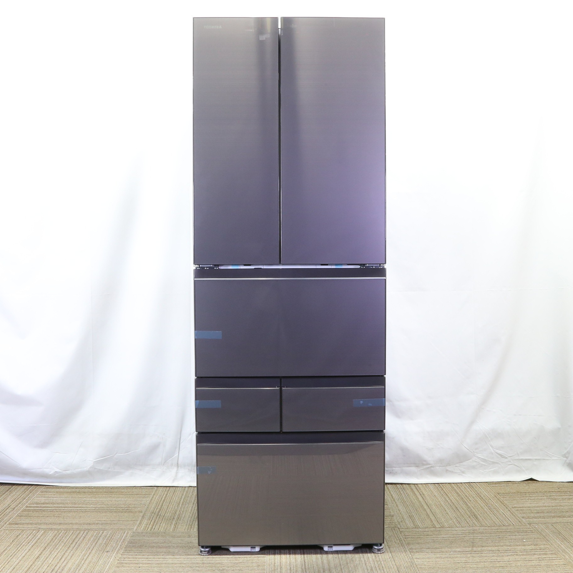 東芝 冷蔵庫 GR-V510FZ(ZH) 2023年製 アッシュグレージュ - 冷蔵庫・冷凍庫