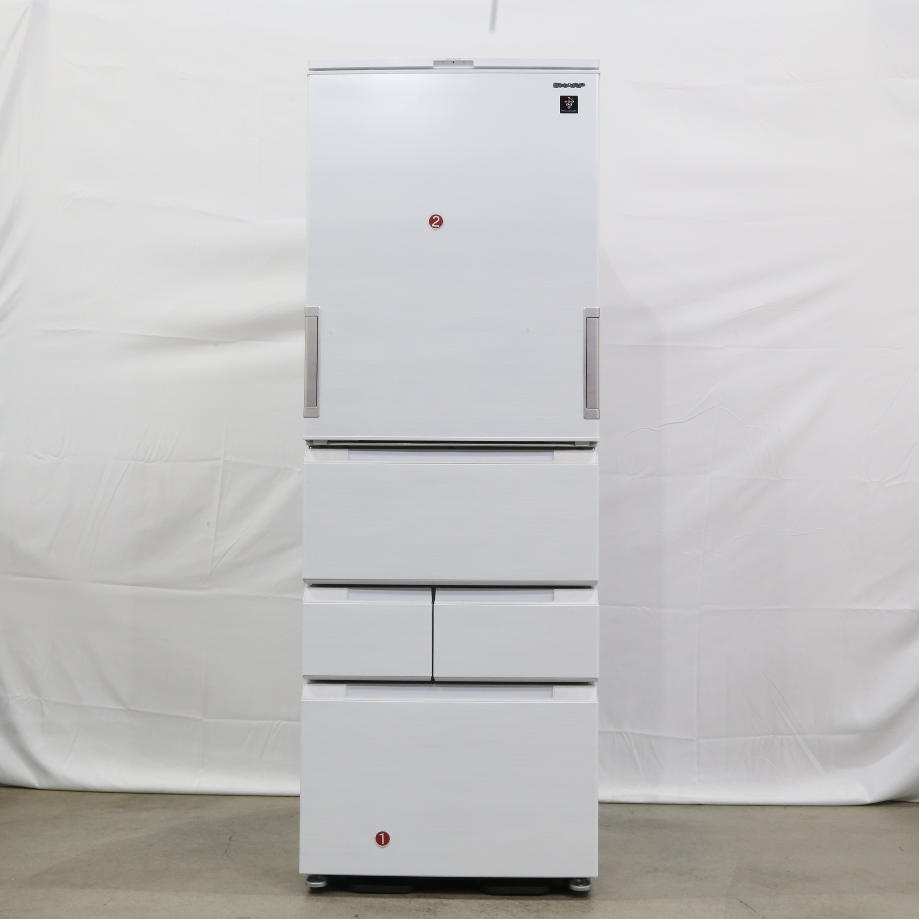 中古】〔展示品〕 プラズマクラスター冷蔵庫 SJシリーズ ラスティック