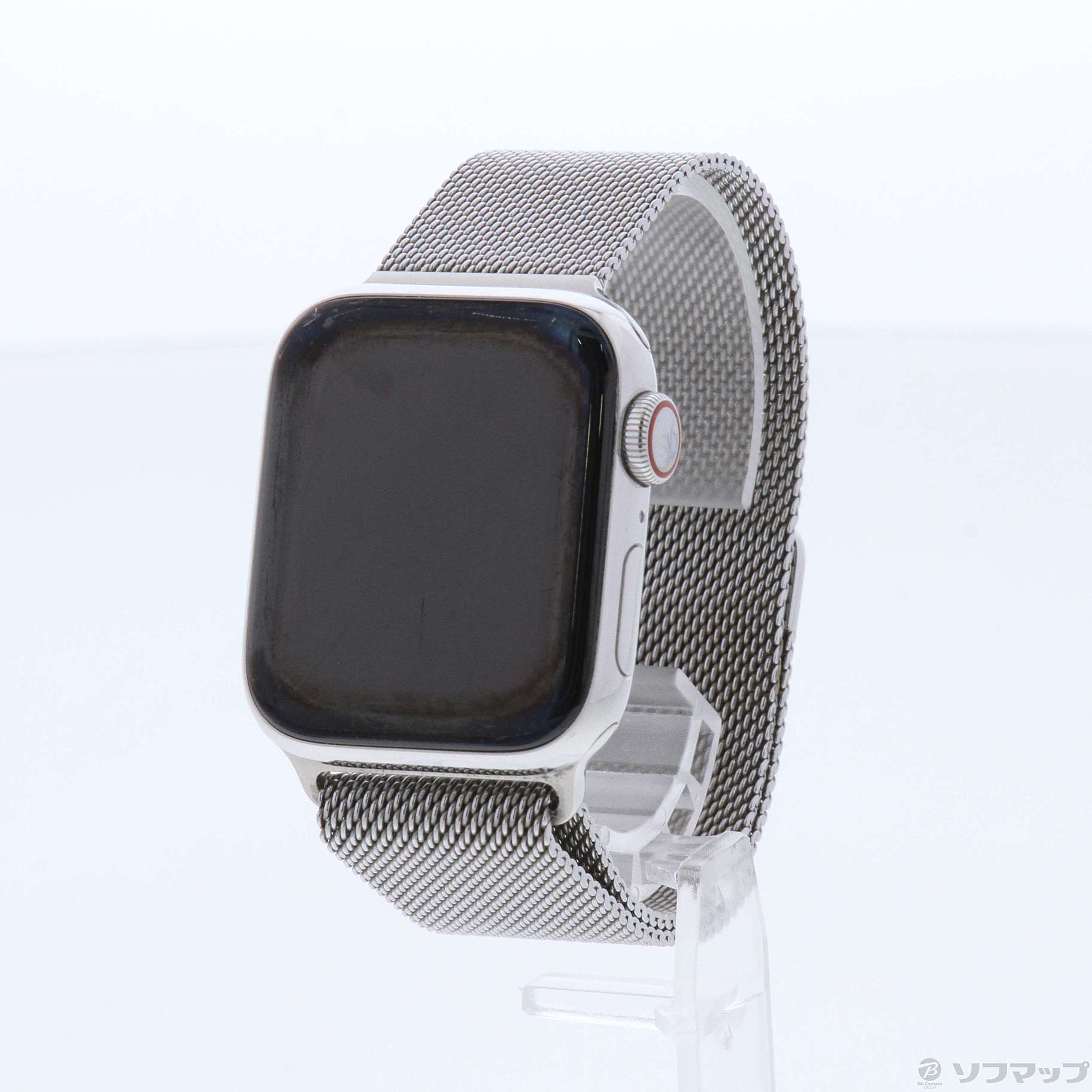 Apple Watch Series 4 GPS + Cellular 40mm ステンレススチールケース ミラネーゼループ