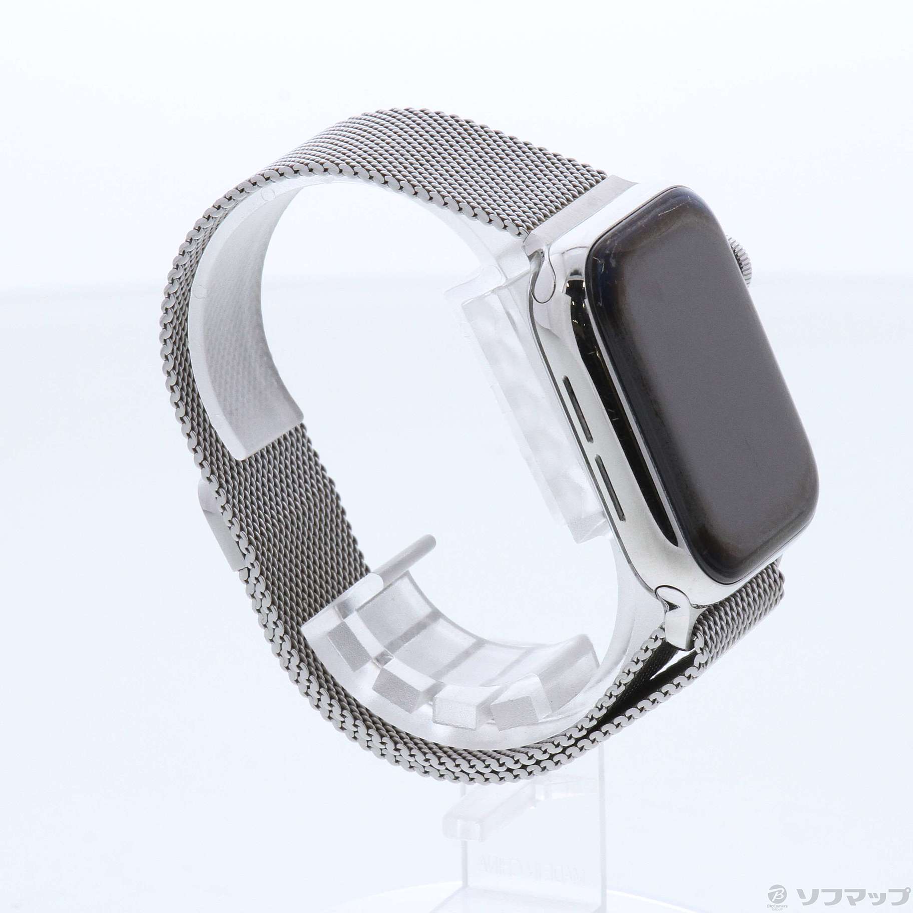 Apple Watch Series 4 GPS + Cellular 40mm ステンレススチールケース ミラネーゼループ