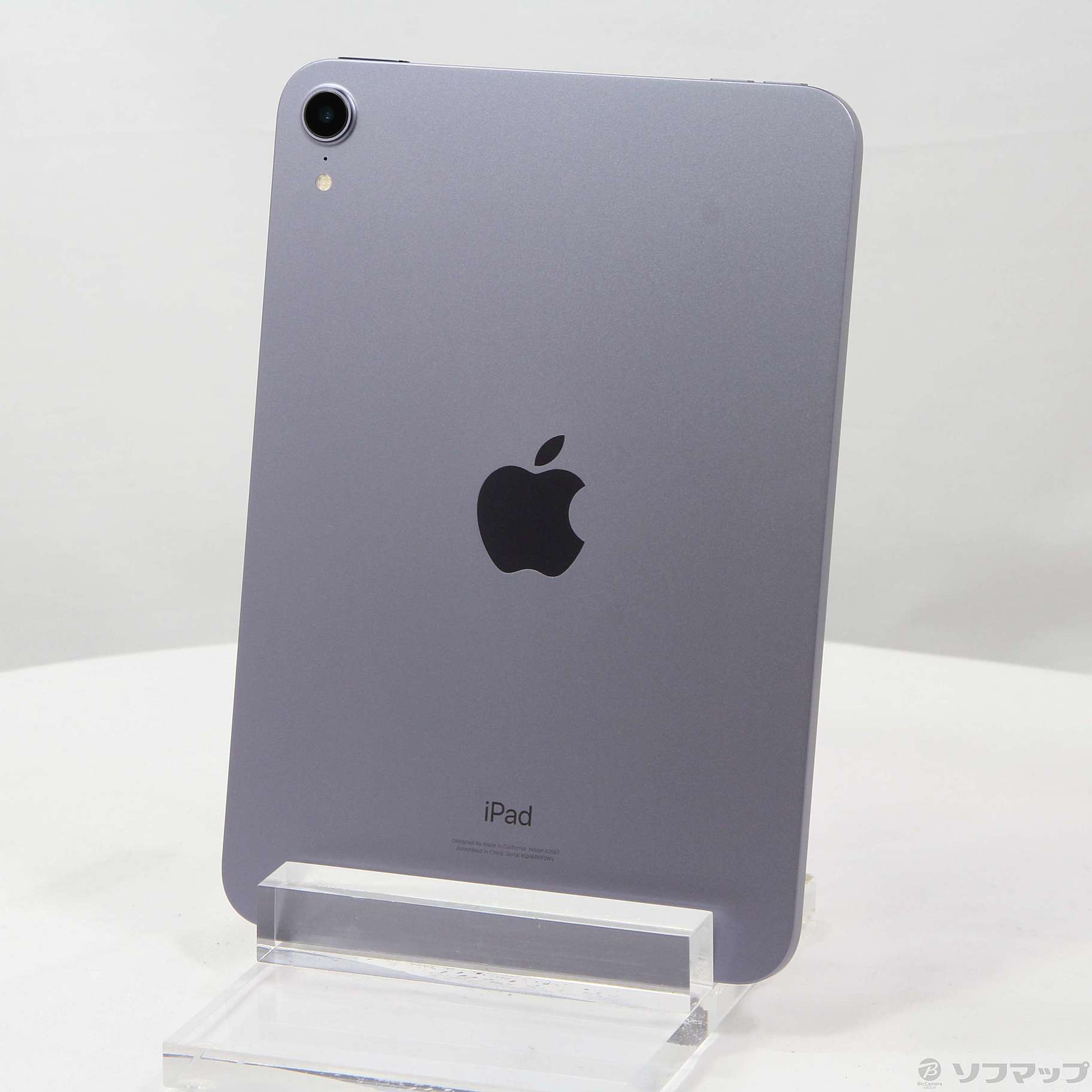 中古】iPad mini 第6世代 256GB パープル NK7X3J／A Wi-Fi 