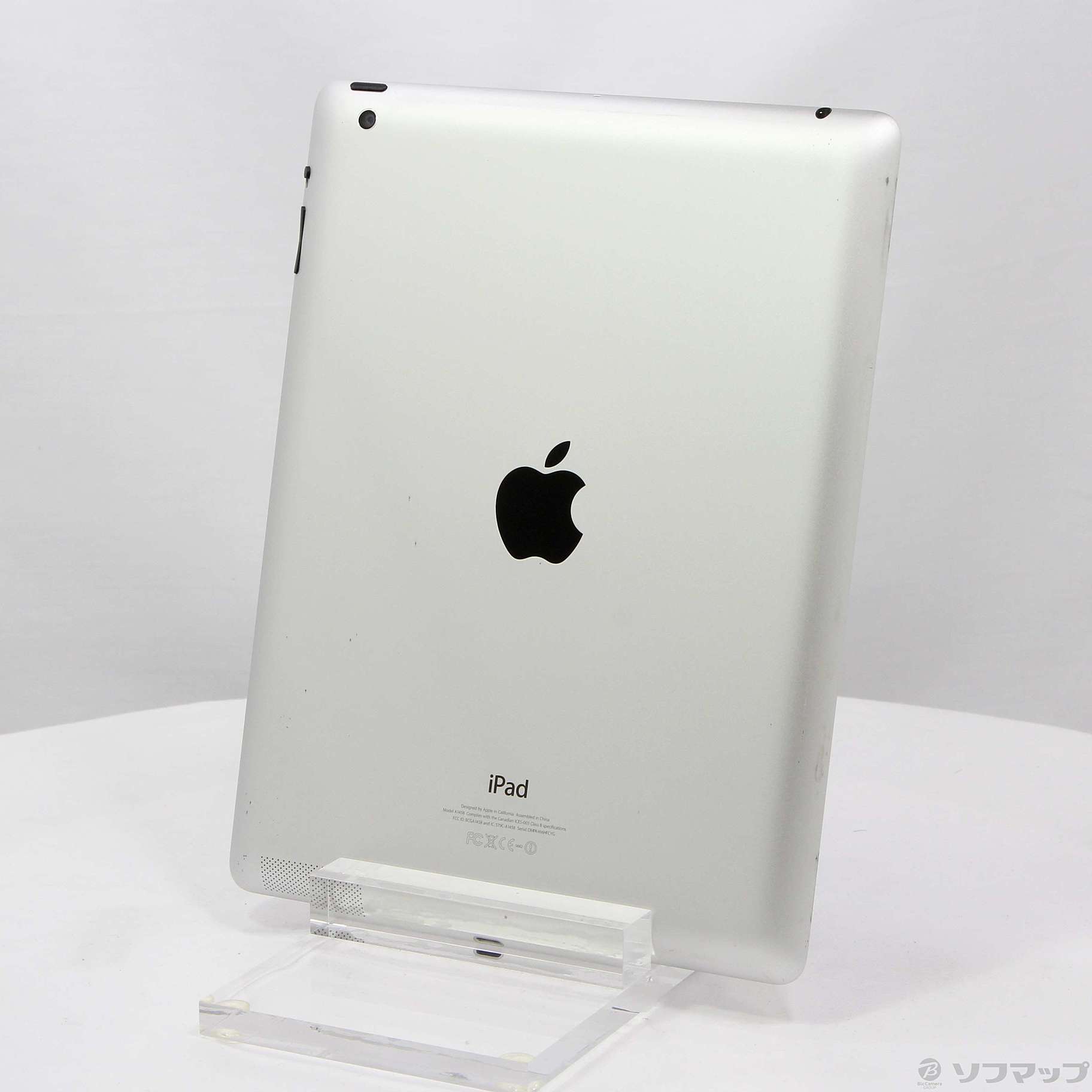 中古】iPad 第4世代 128GB ホワイト ME393J／A Wi-Fi [2133054021016] -  法人専用リコレ！|ソフマップの法人専用中古通販サイト