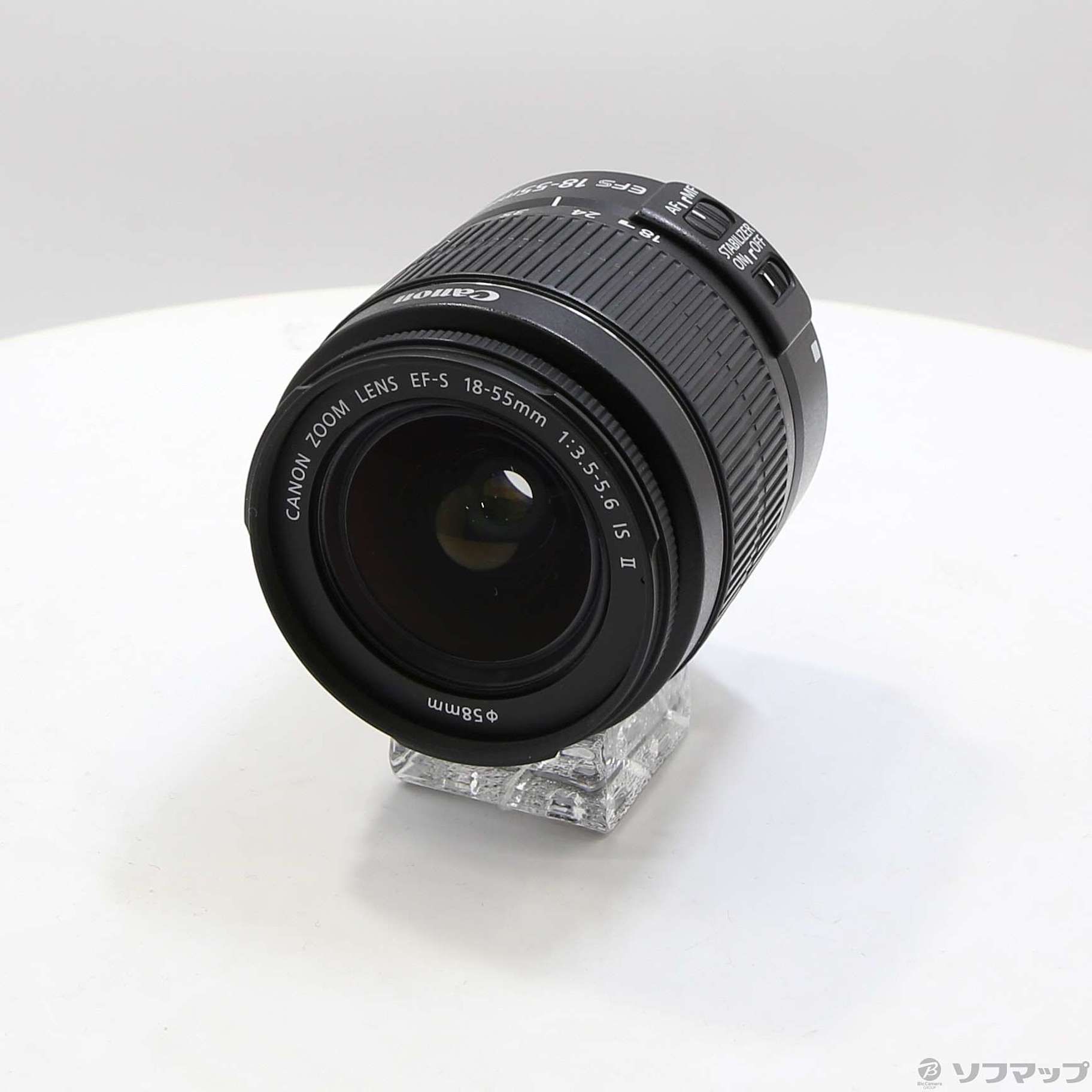 中古〕Canon(キヤノン) Canon EF-S 18-55mm F3.5-5.6 IS STM (レンズ 