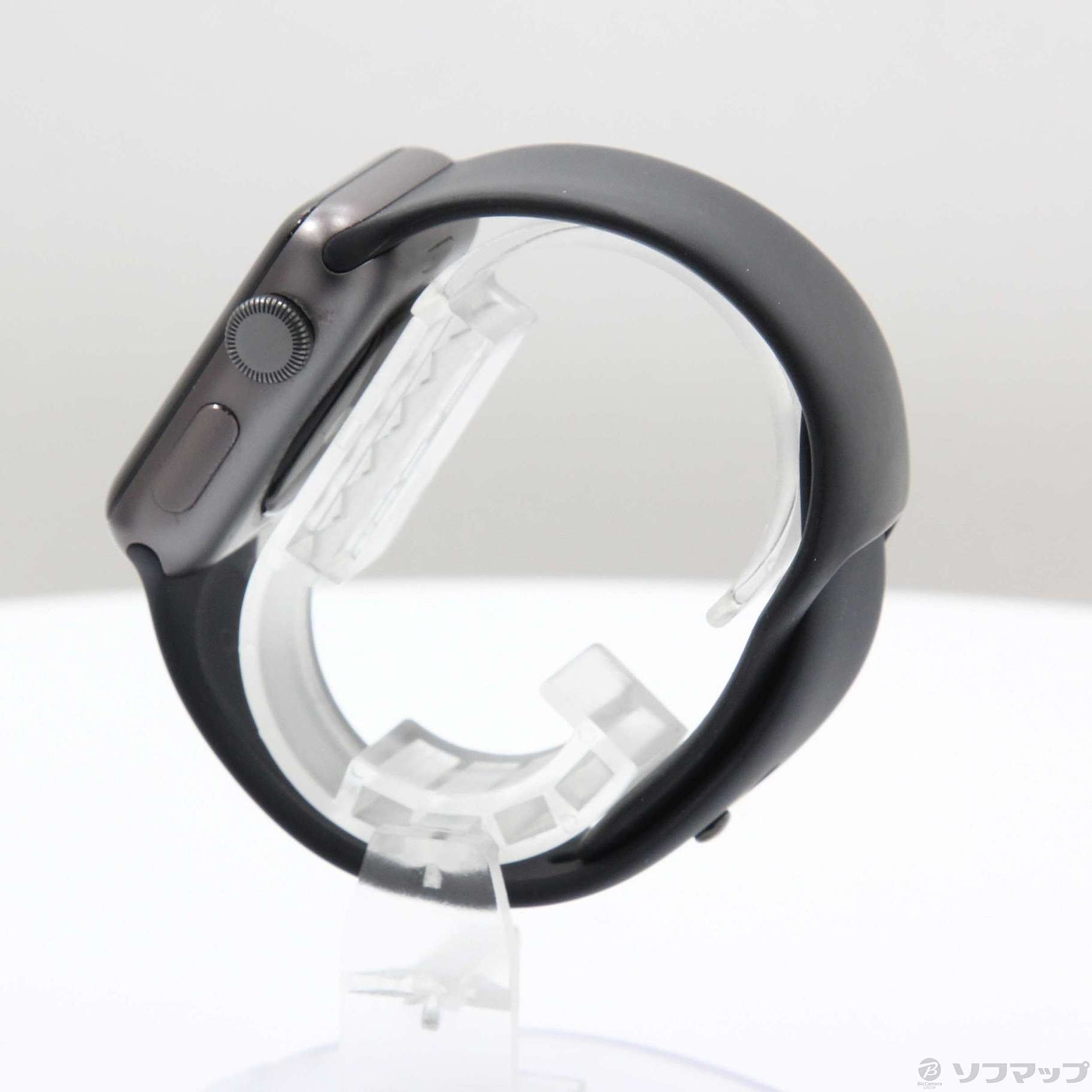 中古】Apple Watch Series 3 GPS 38mm スペースグレイアルミニウムケース ブラックスポーツバンド  [2133054025823] - リコレ！|ビックカメラグループ ソフマップの中古通販サイト