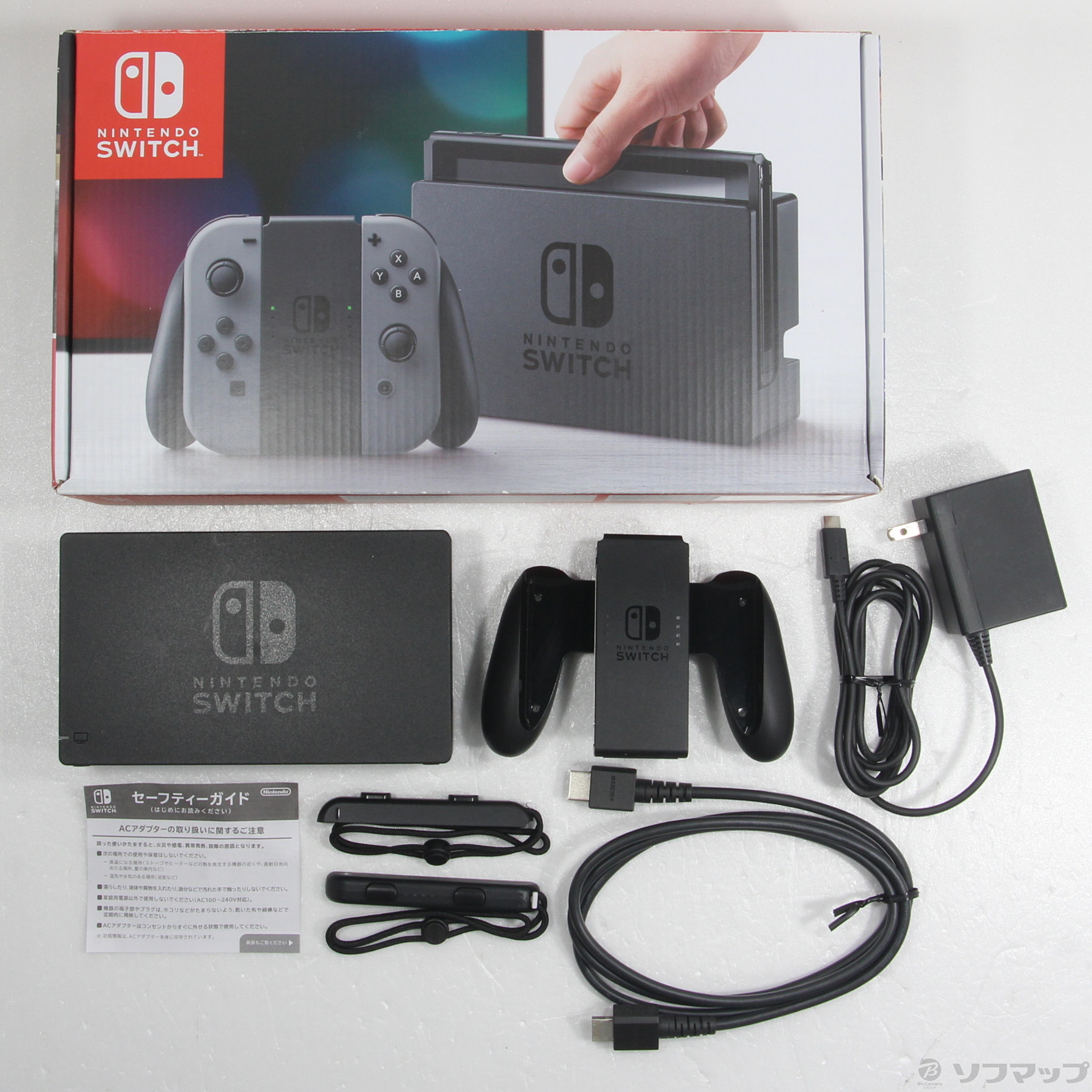 中古品〕 Nintendo Switch Joy-Con (L) ／ (R) グレー｜の通販はアキバ