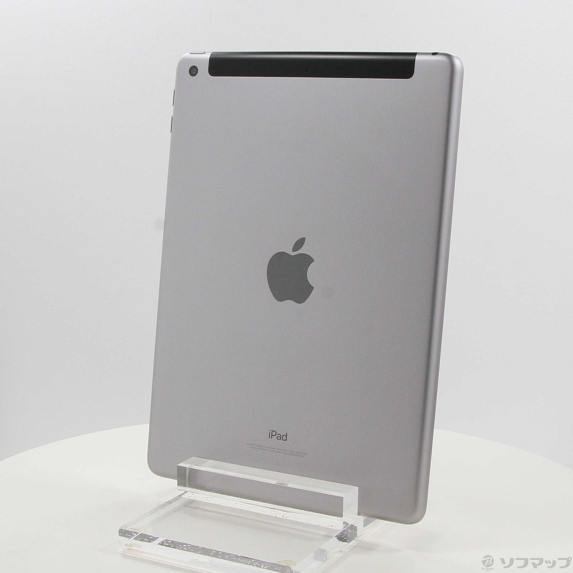 (中古)Apple iPad 第6世代 32GB スペースグレイ MR6N2J/A auロック解除SIMフリー(348-ud)