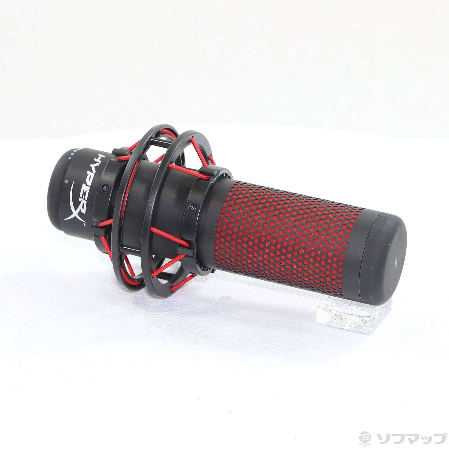 中古】HyperX QuadCast スタンドアロンマイク HX-MICQC-BK [2133054049225] - リコレ！|ビックカメラグループ  ソフマップの中古通販サイト