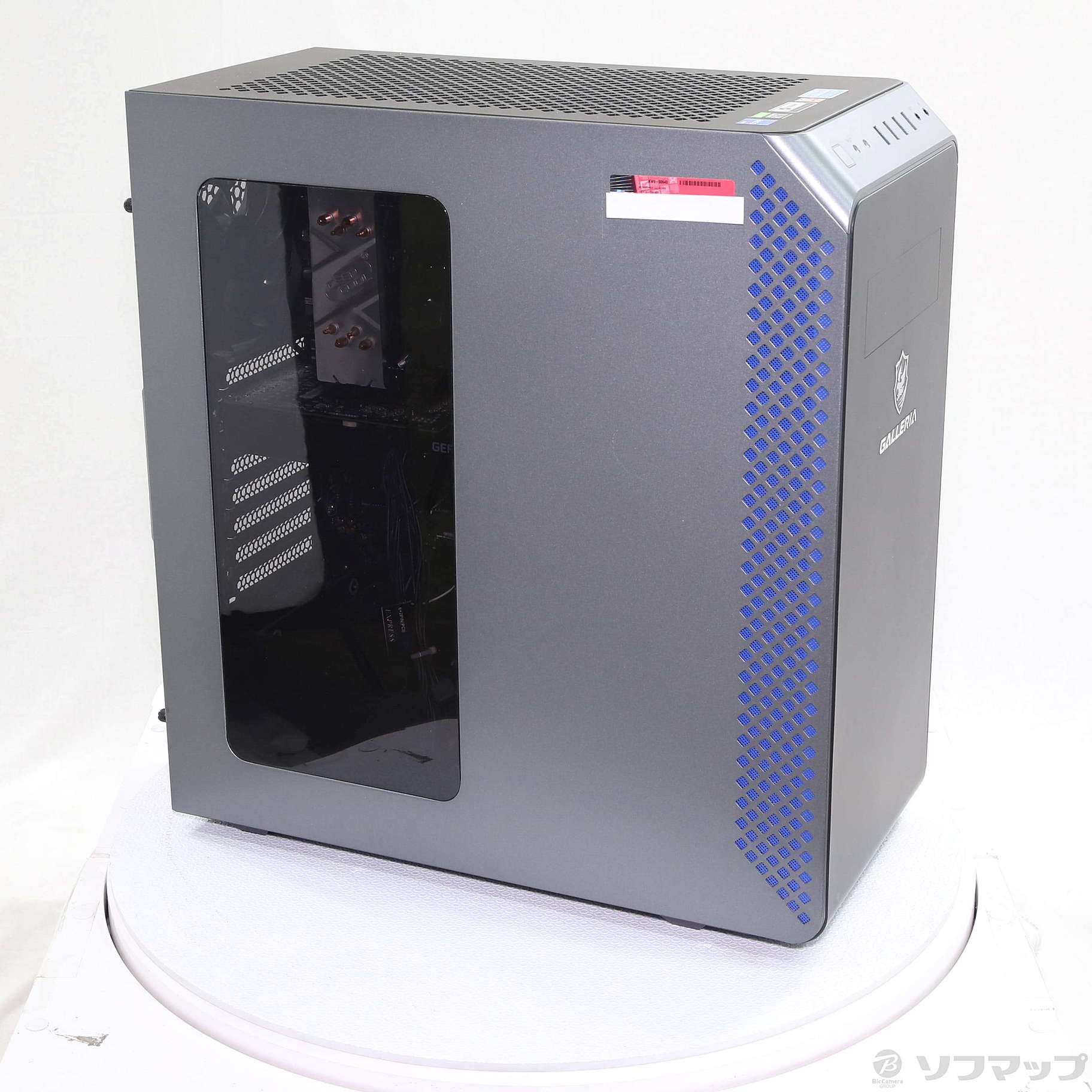 Thirdwave GALLERIA RM5C-G60T ゲーミング PC 11th Gen i5-11400F 2.60GHz 16GB SSD  500GB GTX 1660 Ti Windows 10 Home 中古 T6808075｜デスクトップ