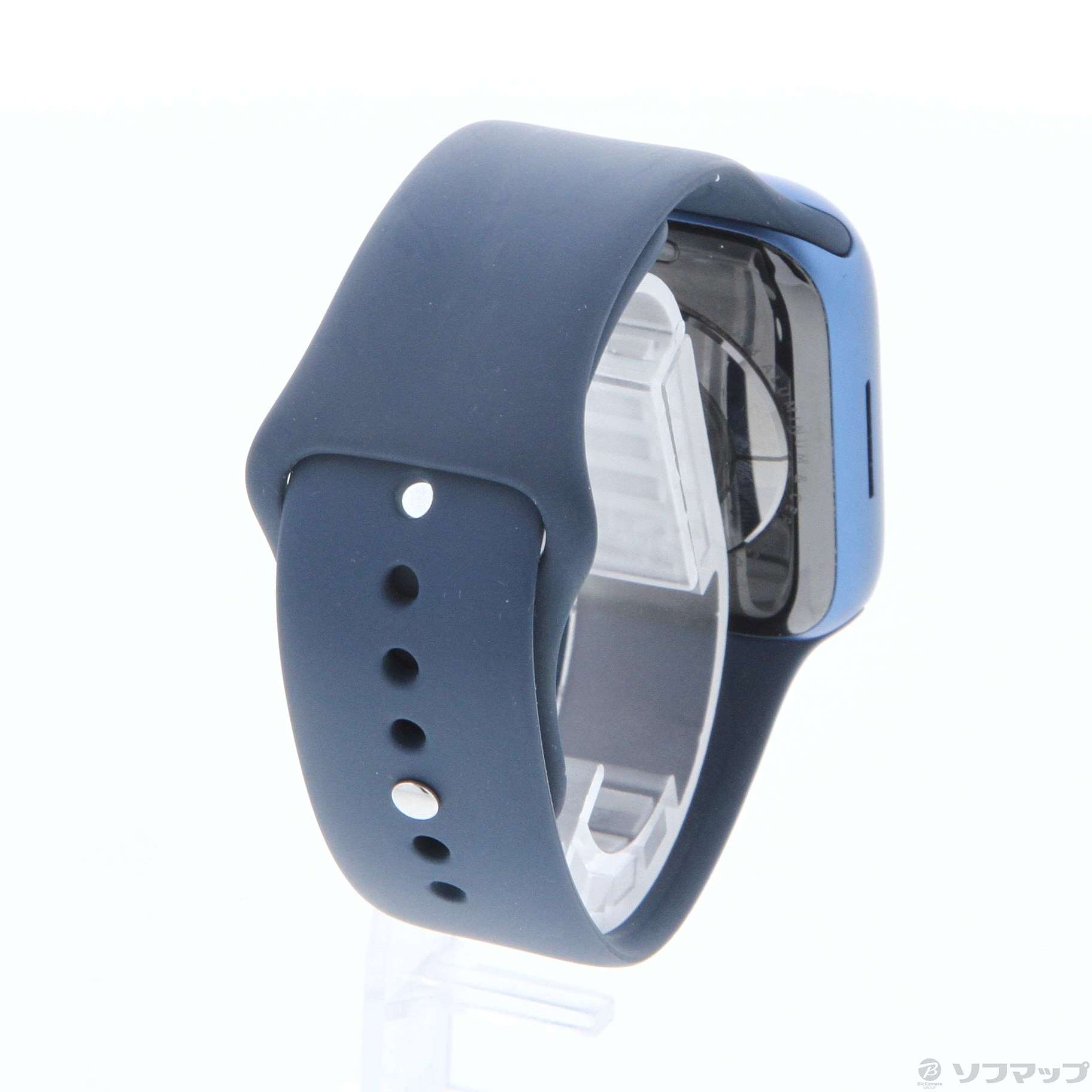 中古品〕 Apple Watch Series 7 GPS 45mm ブルーアルミニウムケース ...