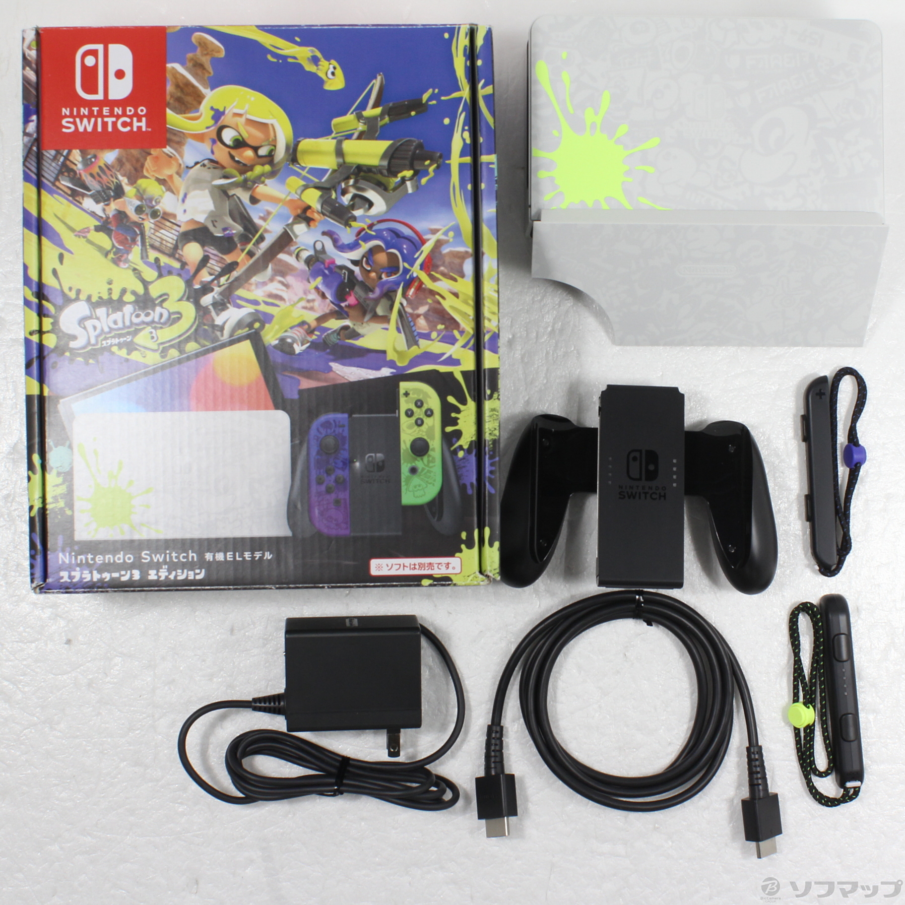 中古品〕 Nintendo Switch 有機ELモデル スプラトゥーン3エディション 