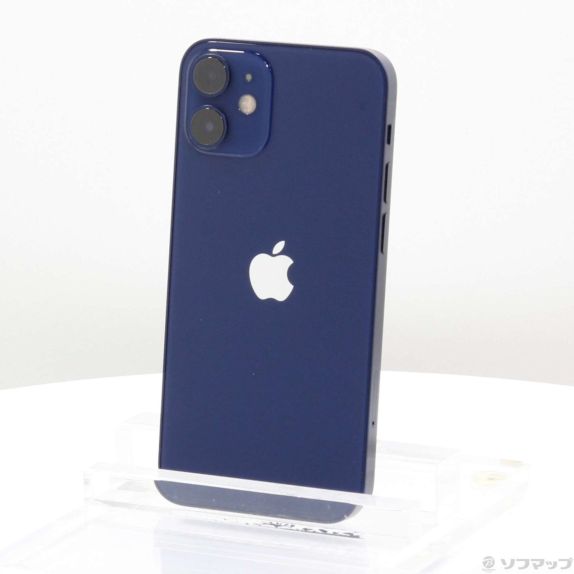 〔中古品〕 iPhone12 mini 256GB ブルー MGDV3J／A SIMフリー ［5.4インチ有機EL／Apple A14］