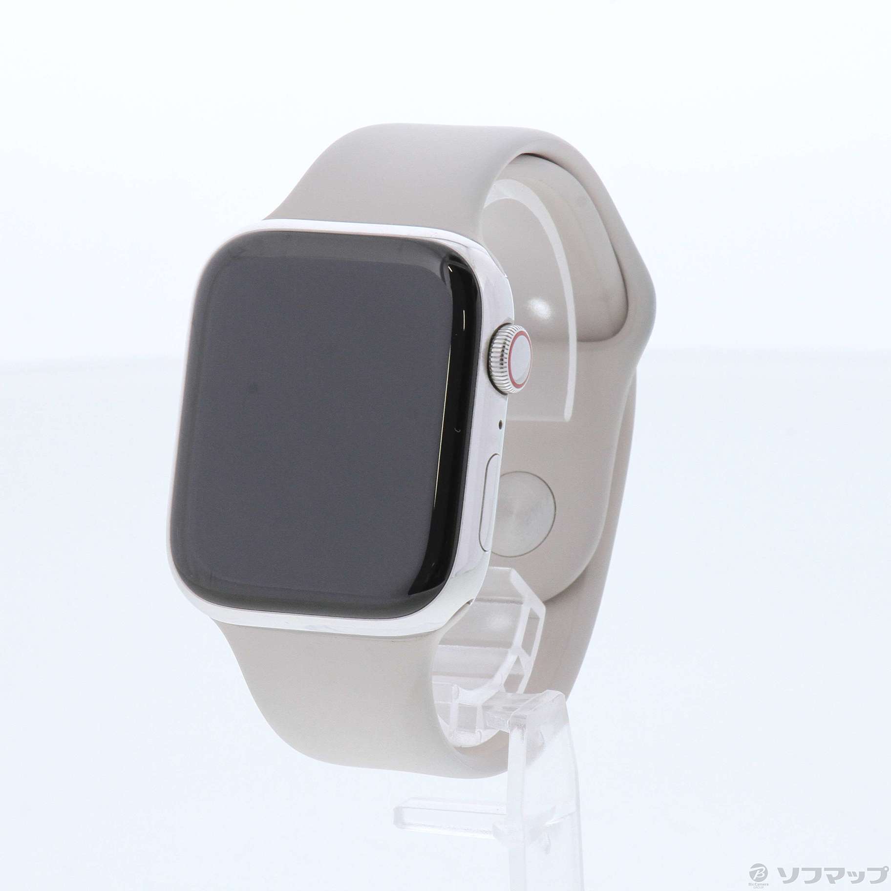 中古】Apple Watch Series 7 GPS + Cellular 45mm シルバーステンレス ...
