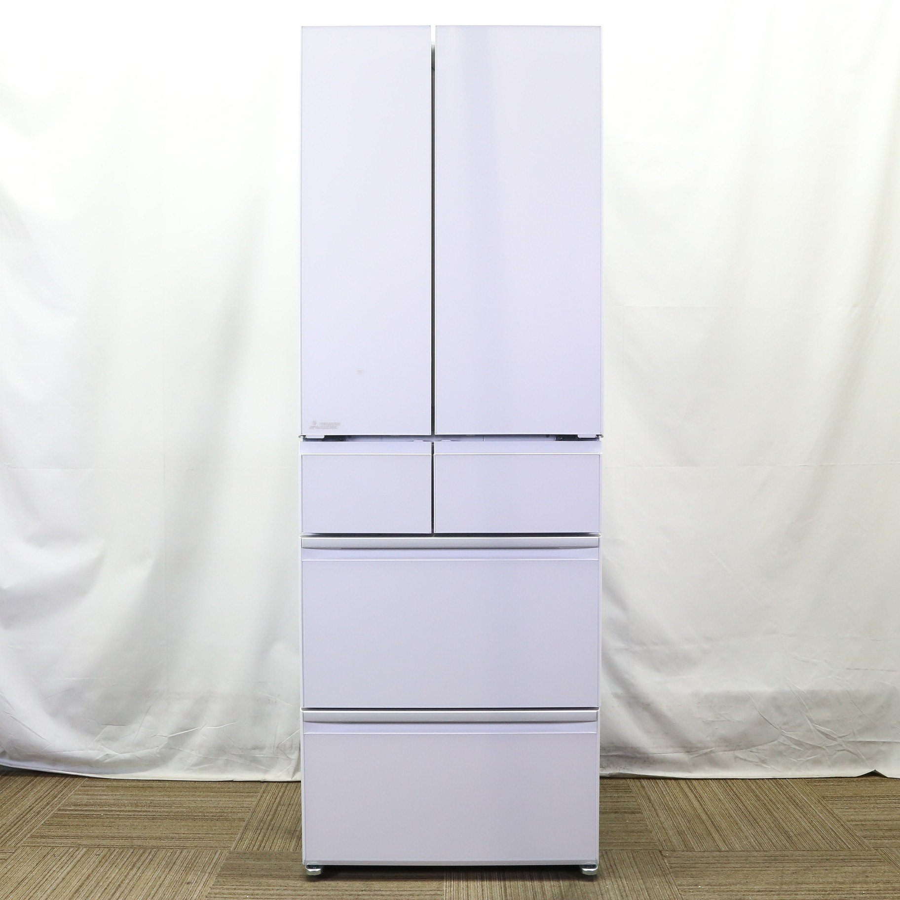 中古】〔中古品〕 冷蔵庫 MZシリーズ グレインクリア MR-MZ49J-W ［幅 