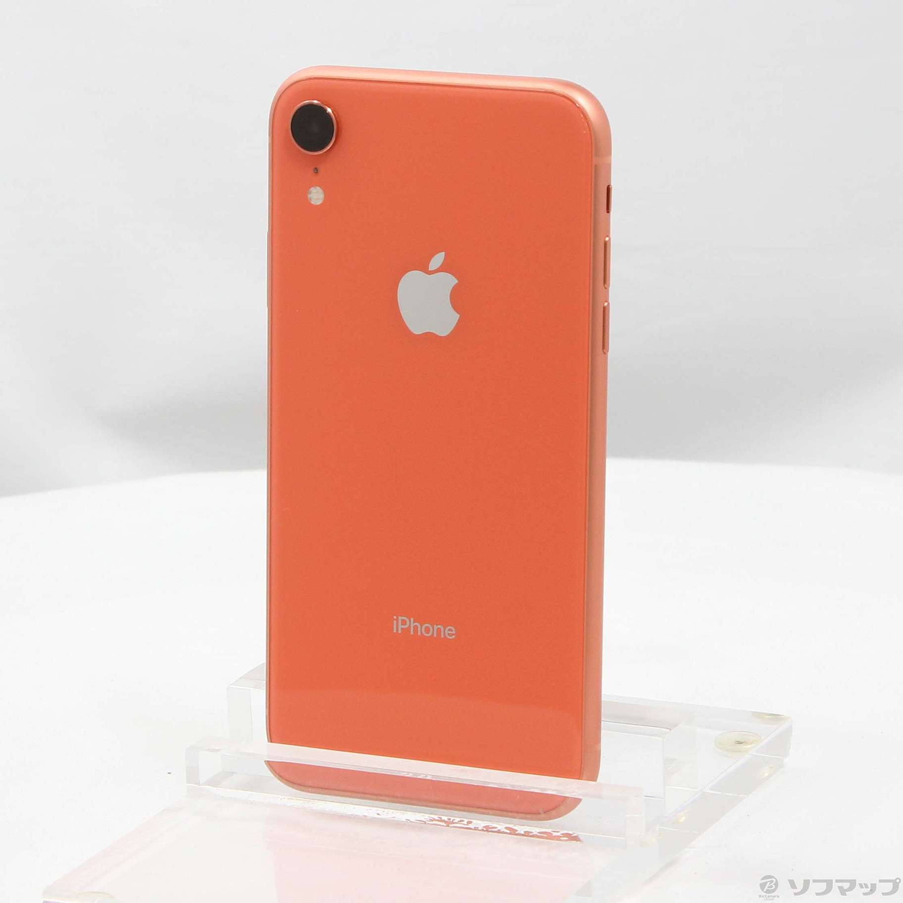 中古】iPhoneXR 128GB コーラル MT0T2J／A SIMフリー [2133054084004 