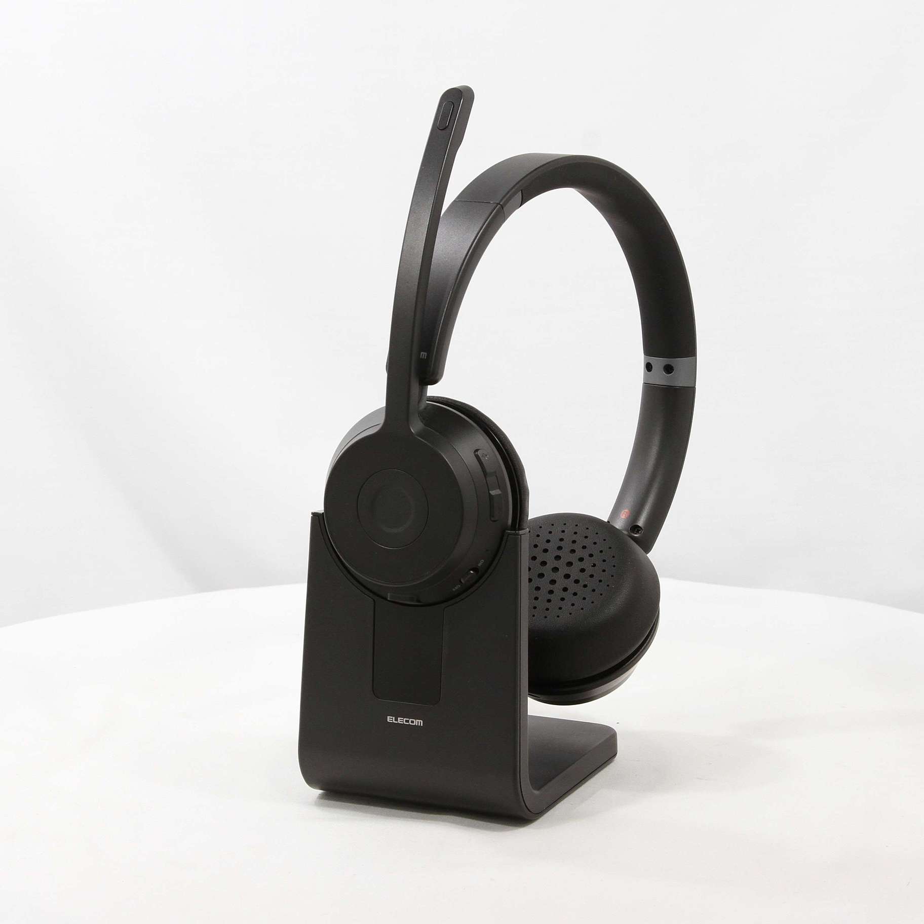 中古品〕 充電台付ステレオBluetoothヘッドセット LBT-HSOH21BK 中古品〕 充電台付ステレオBluetoothヘッドセット LBT-HSOH21BK