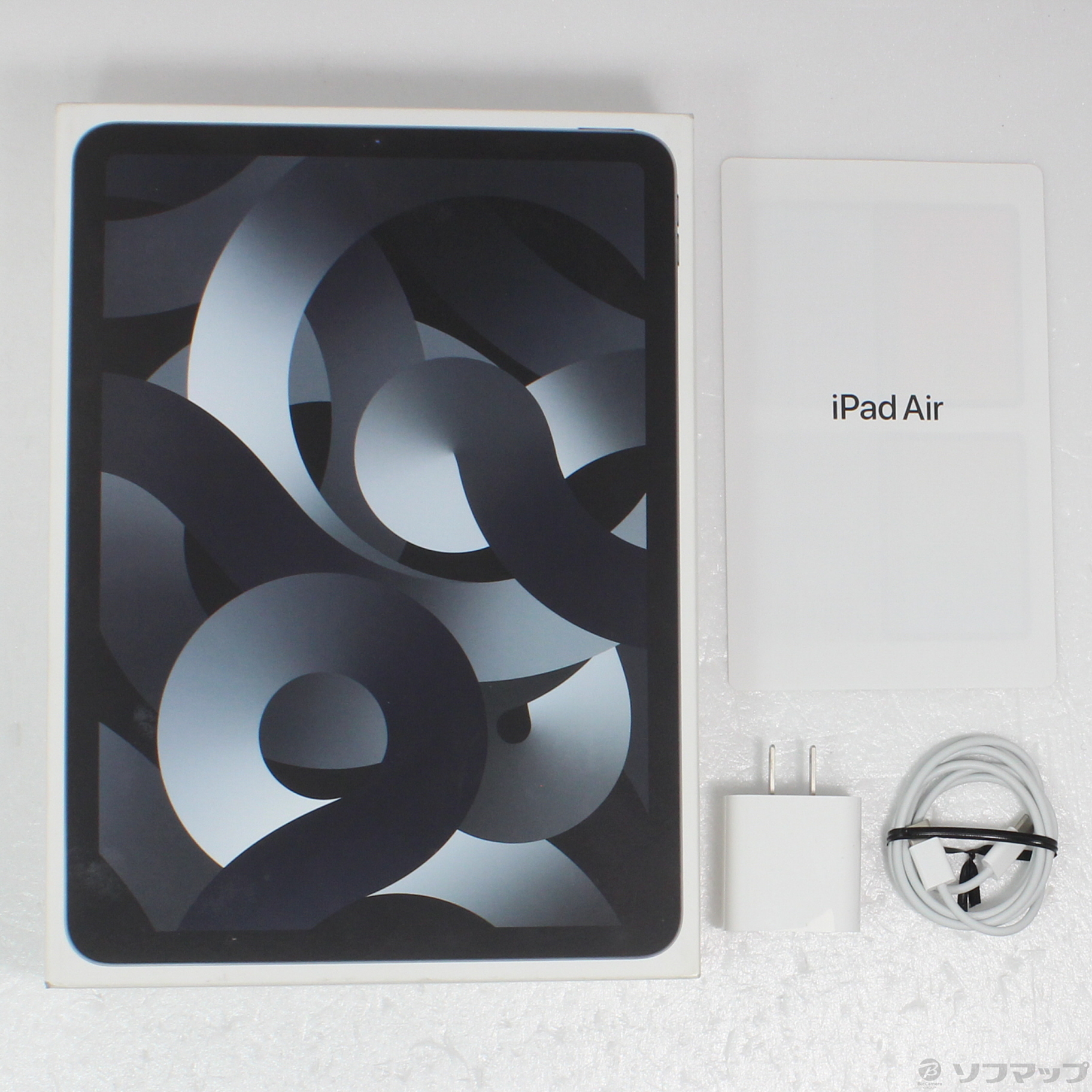 中古】iPad Air 第5世代 256GB スペースグレイ MM9L3J／A Wi-Fi 