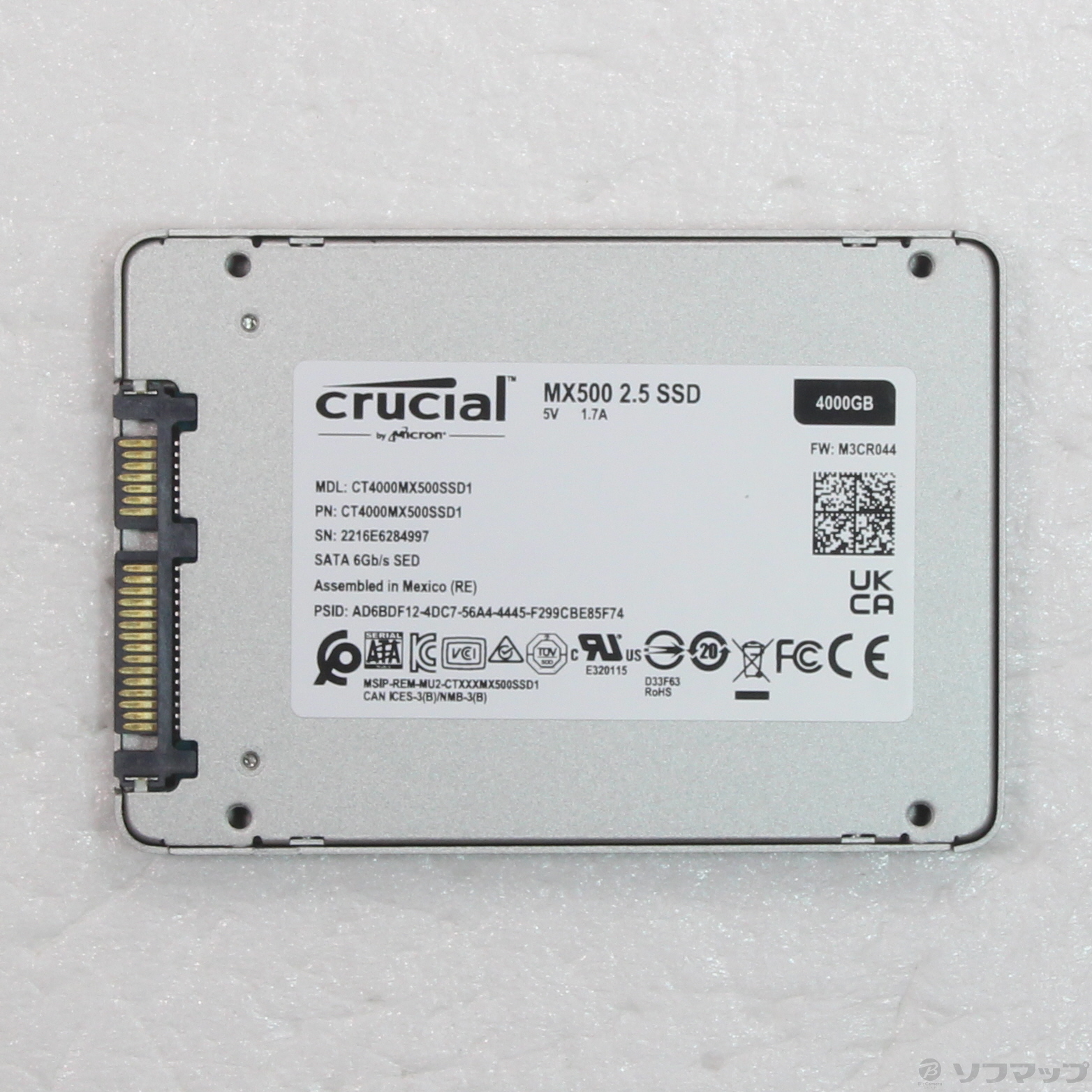 中古】CT4000MX500SSD1／JP [2133054089153] - リコレ！|ビックカメラ