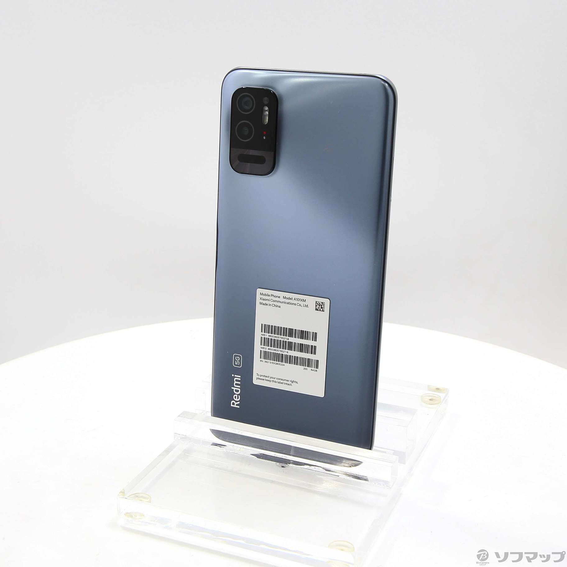 Redmi Note 10T アジュールブラック 64 GB Softbank 中古】Xiaomi