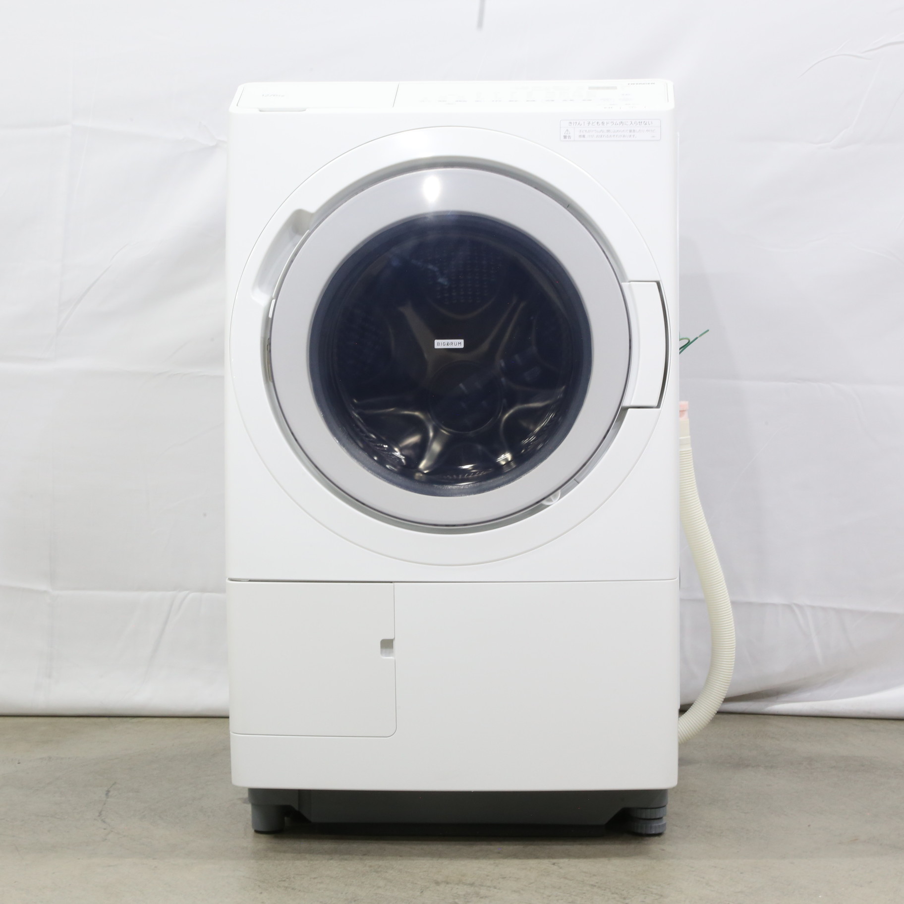 中古】〔中古品〕 ドラム式洗濯機 ビッグドラム ホワイト BD-SV120JR-W 