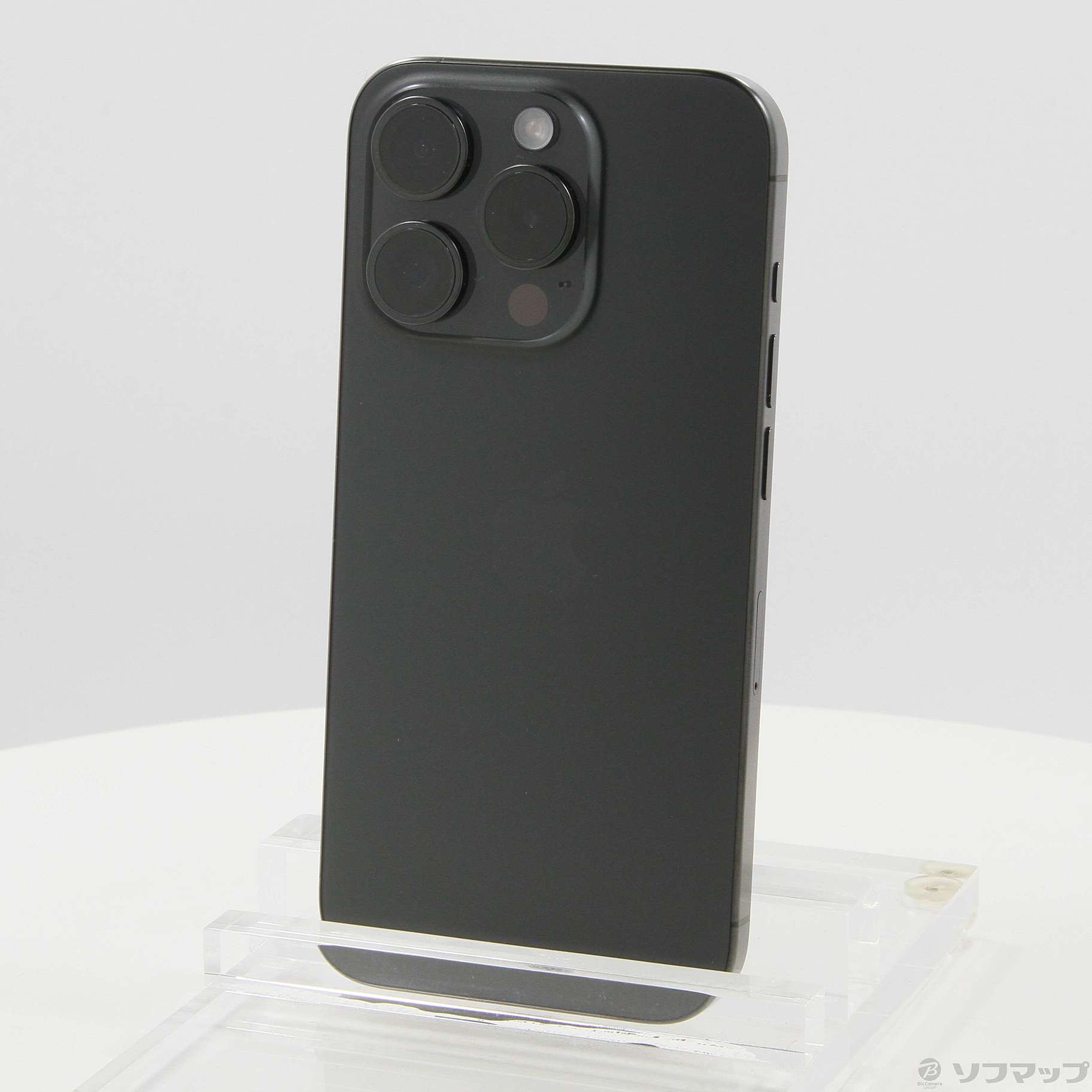 中古】iPhone15 Pro 256GB ブラックチタニウム MTUC3J／A SIMフリー [2133054099138] -  リコレ！|ビックカメラグループ ソフマップの中古通販サイト