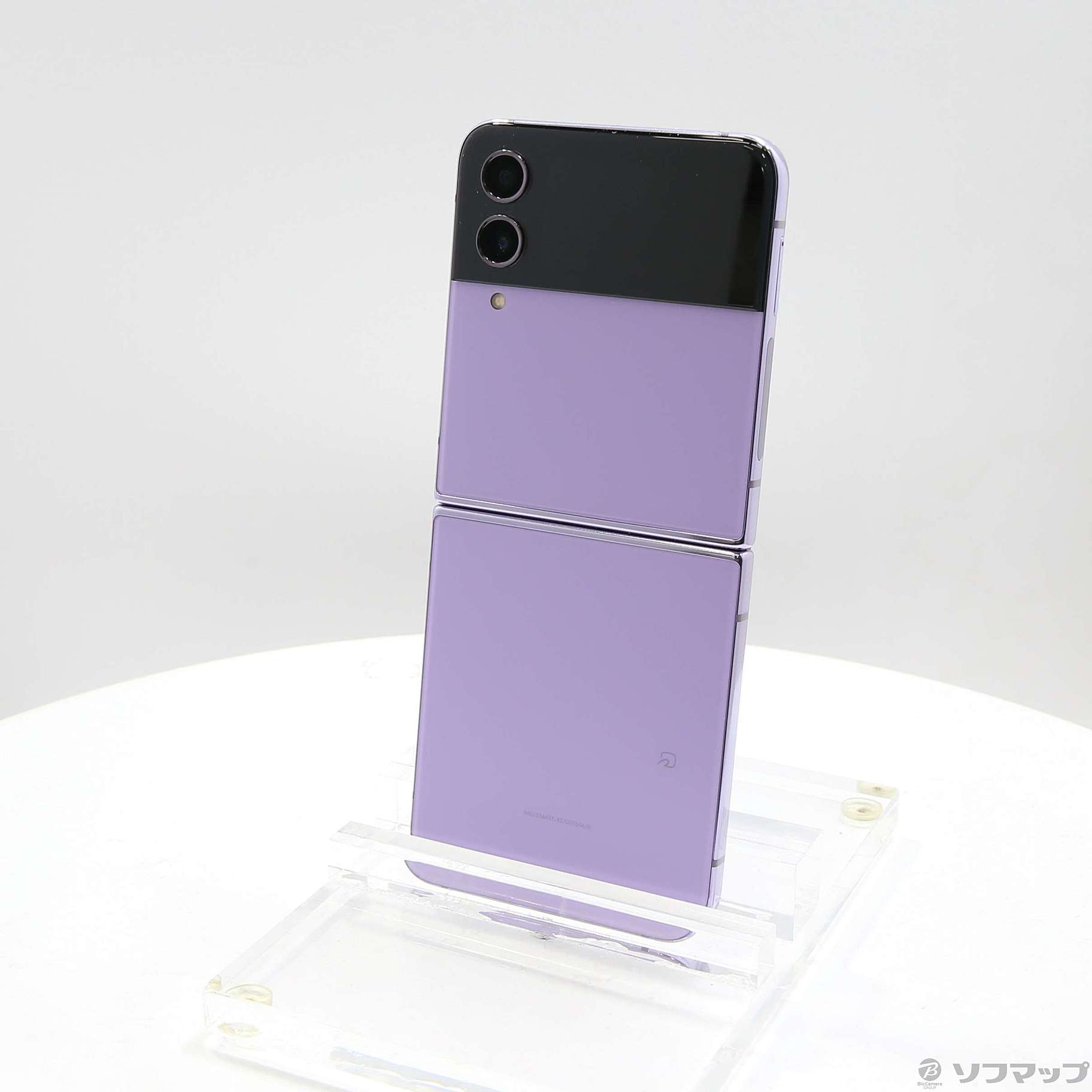 【美品】Galaxy Z flip4 SIMフリー 128GB ボラパープルAccuBatte