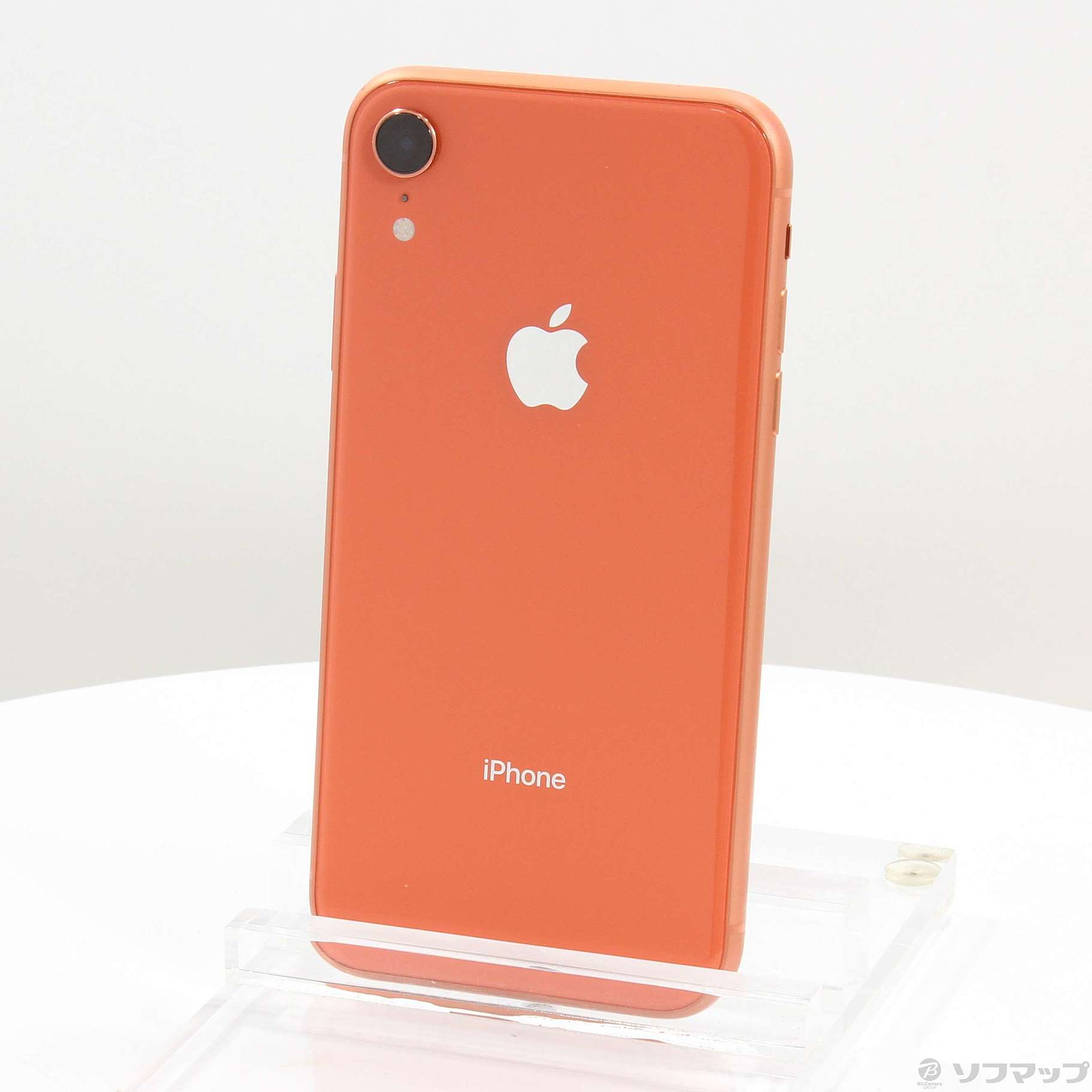 (中古)Apple iPhoneXR 64GB コーラル MT0A2J/A SIMフリー(258-ud)